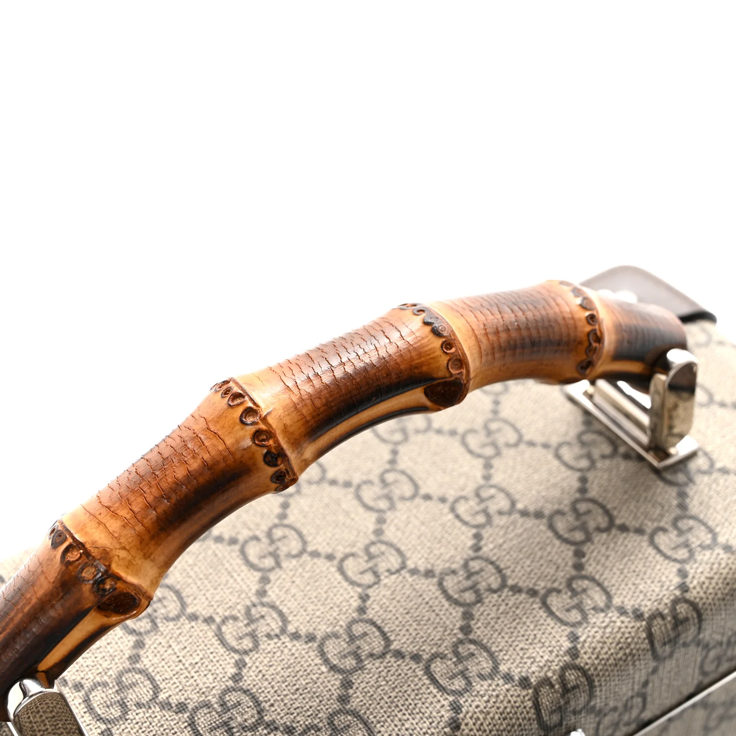 GG Supreme Monogram Globe-Trotter Beauty Case Brown - Image 12