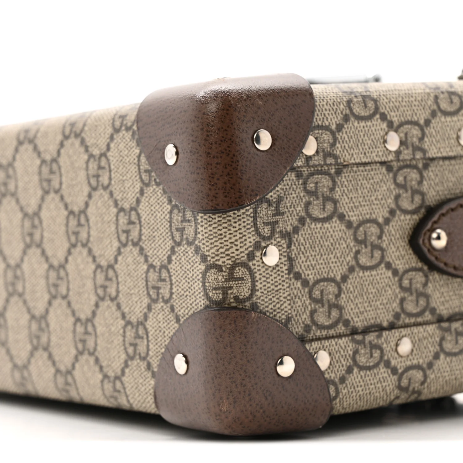 GG Supreme Monogram Globe-Trotter Beauty Case Brown - Image 10