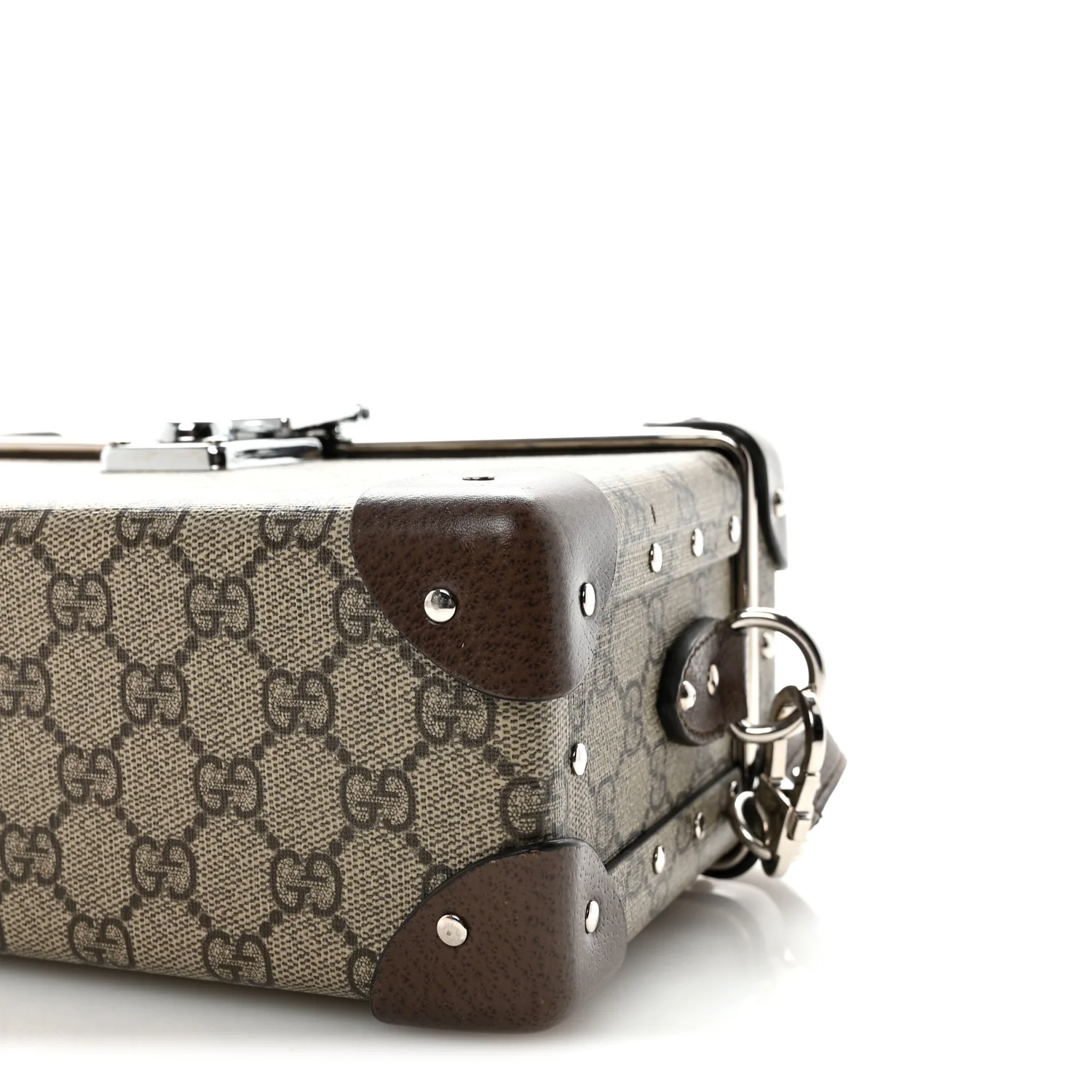 GG Supreme Monogram Globe-Trotter Beauty Case Brown - Image 10