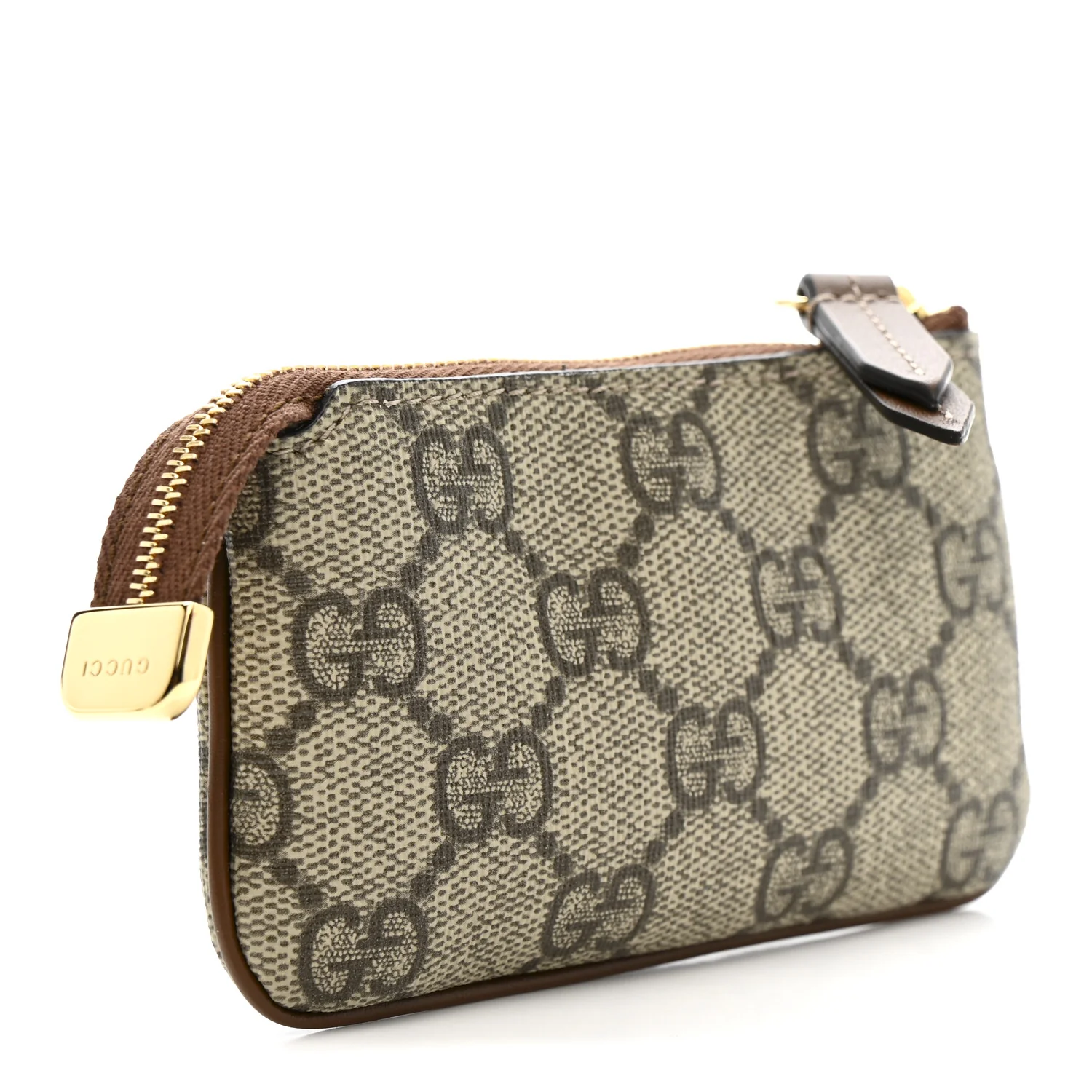 GG Supreme Monogram Key Case Beige Ebony Cuir - Image 3