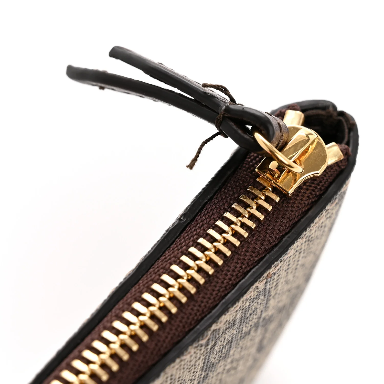 GG Supreme Monogram Key Case Brown - Image 9