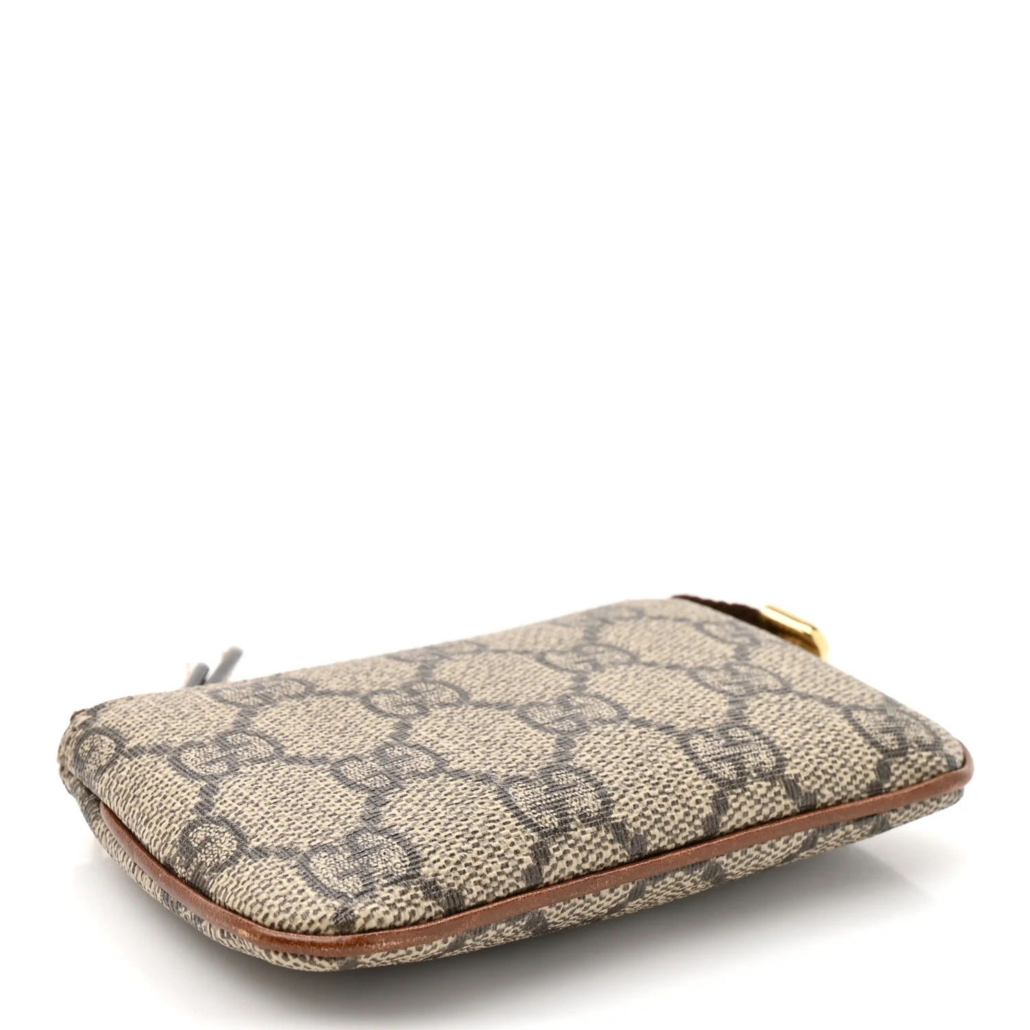 GG Supreme Monogram Key Case Brown - Image 4