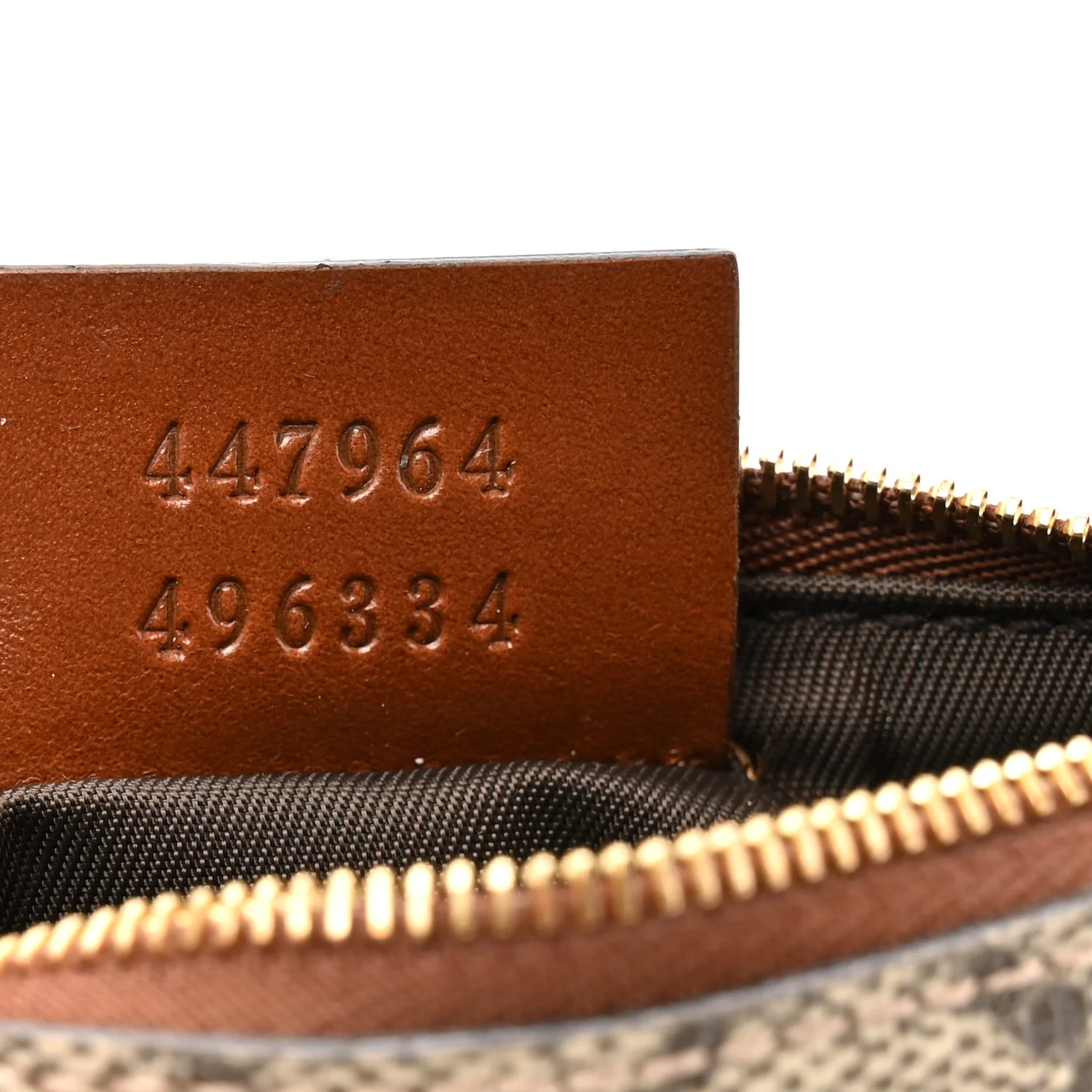 GG Supreme Monogram Key Case Brown - Image 7