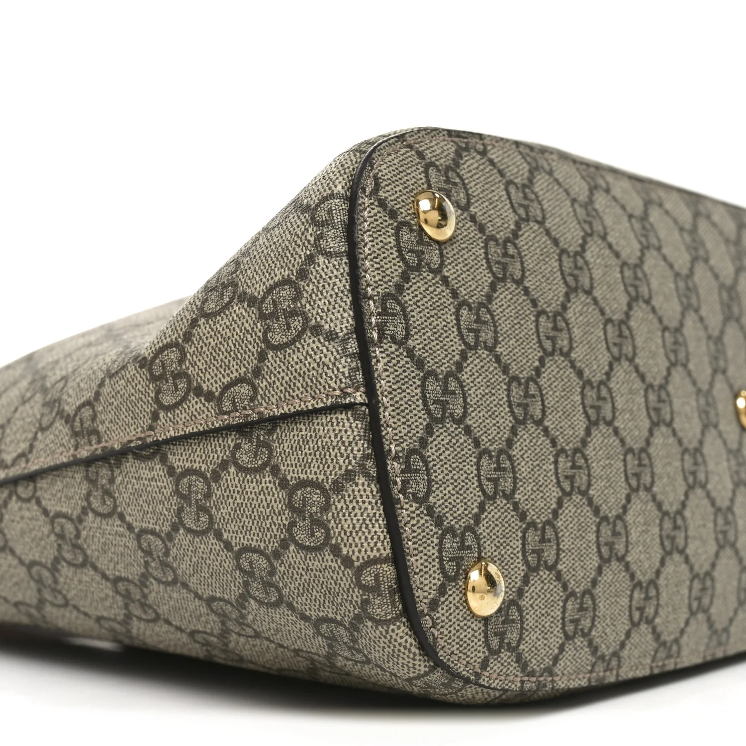 GG Supreme Monogram Linea A Hobo Brown - Image 9