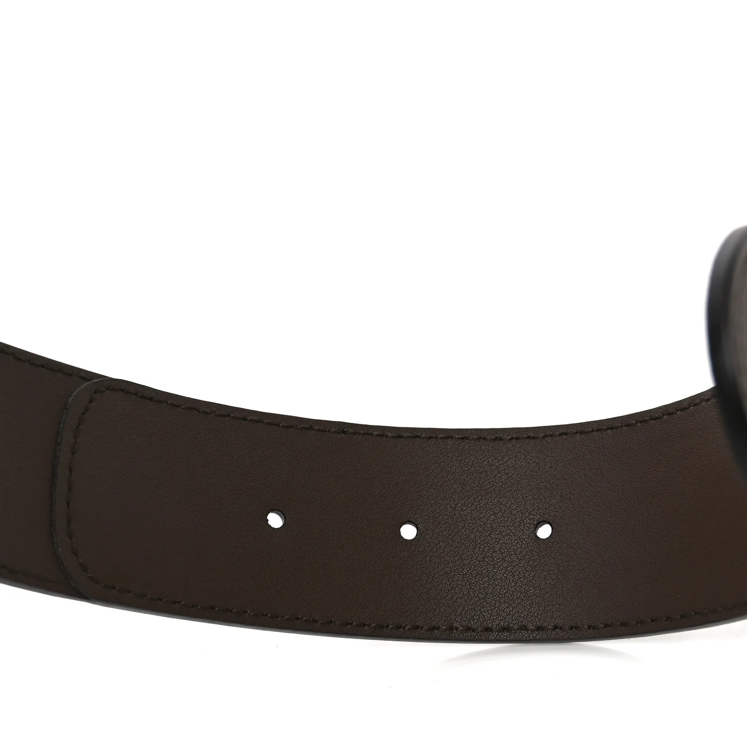 GG Supreme Monogram Matte Plutone Calfskin Double G 40mm Belt 110 44 Beige Ebony New Acero - Image 3