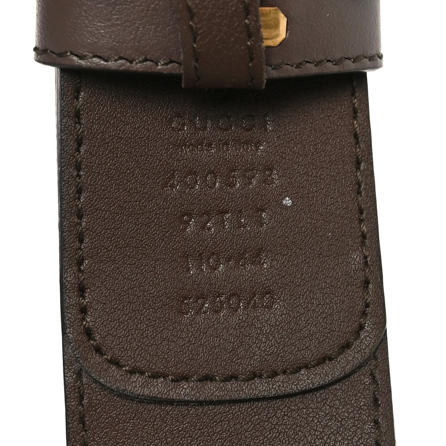 GG Supreme Monogram Matte Plutone Calfskin Double G 40mm Belt 110 44 Beige Ebony New Acero - Image 4