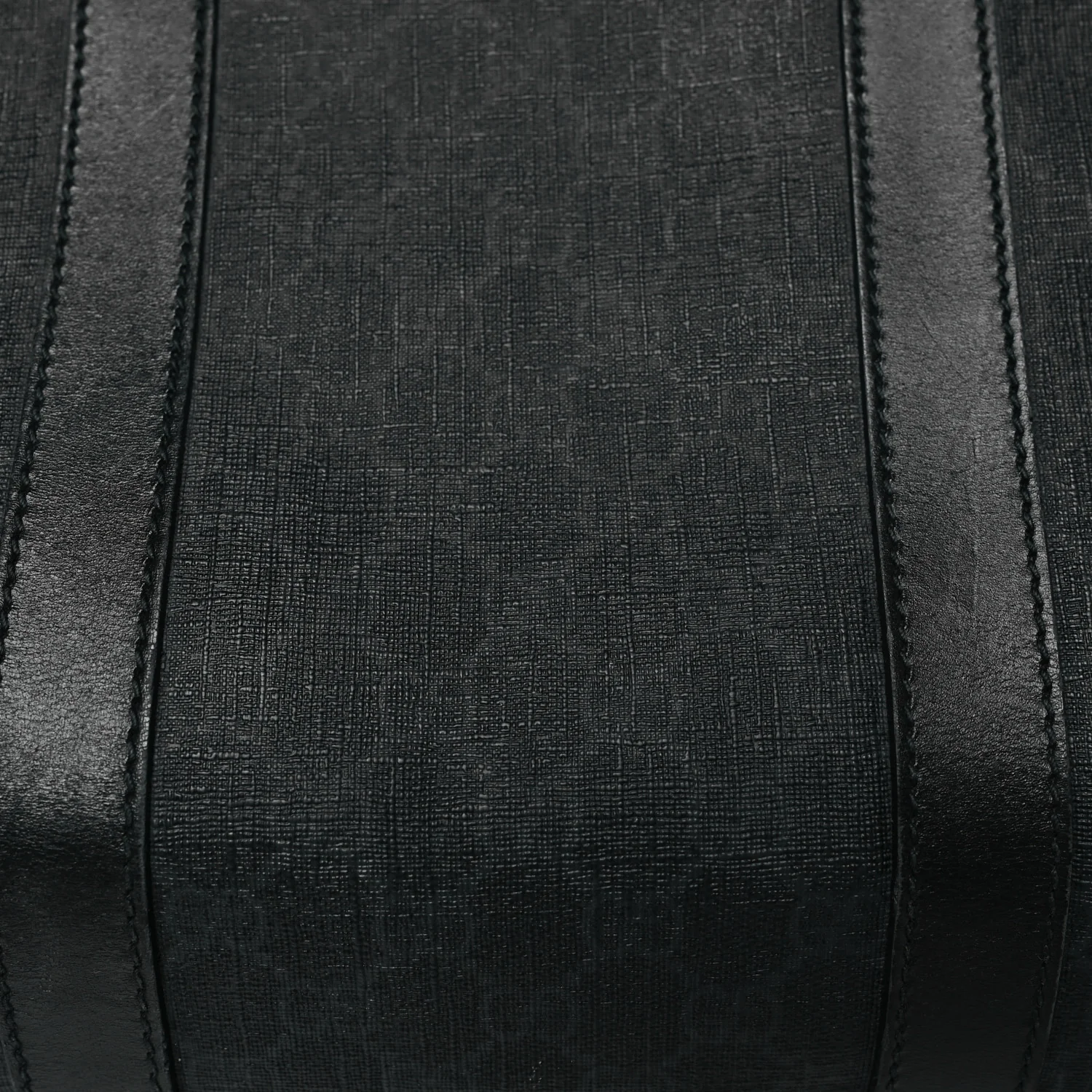 GG Supreme Monogram Medium Carry-On Duffle Bag Black Grey - Image 8
