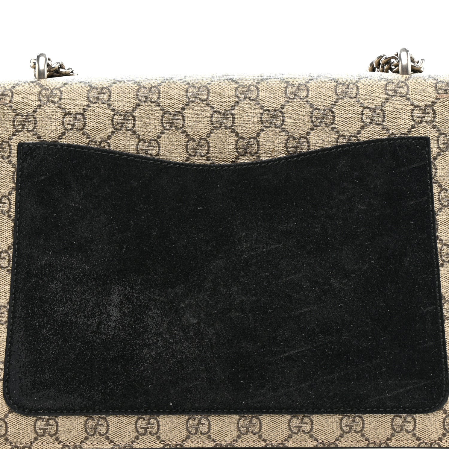 GG Supreme Monogram Medium Dionysus Shoulder Bag Black - Image 17
