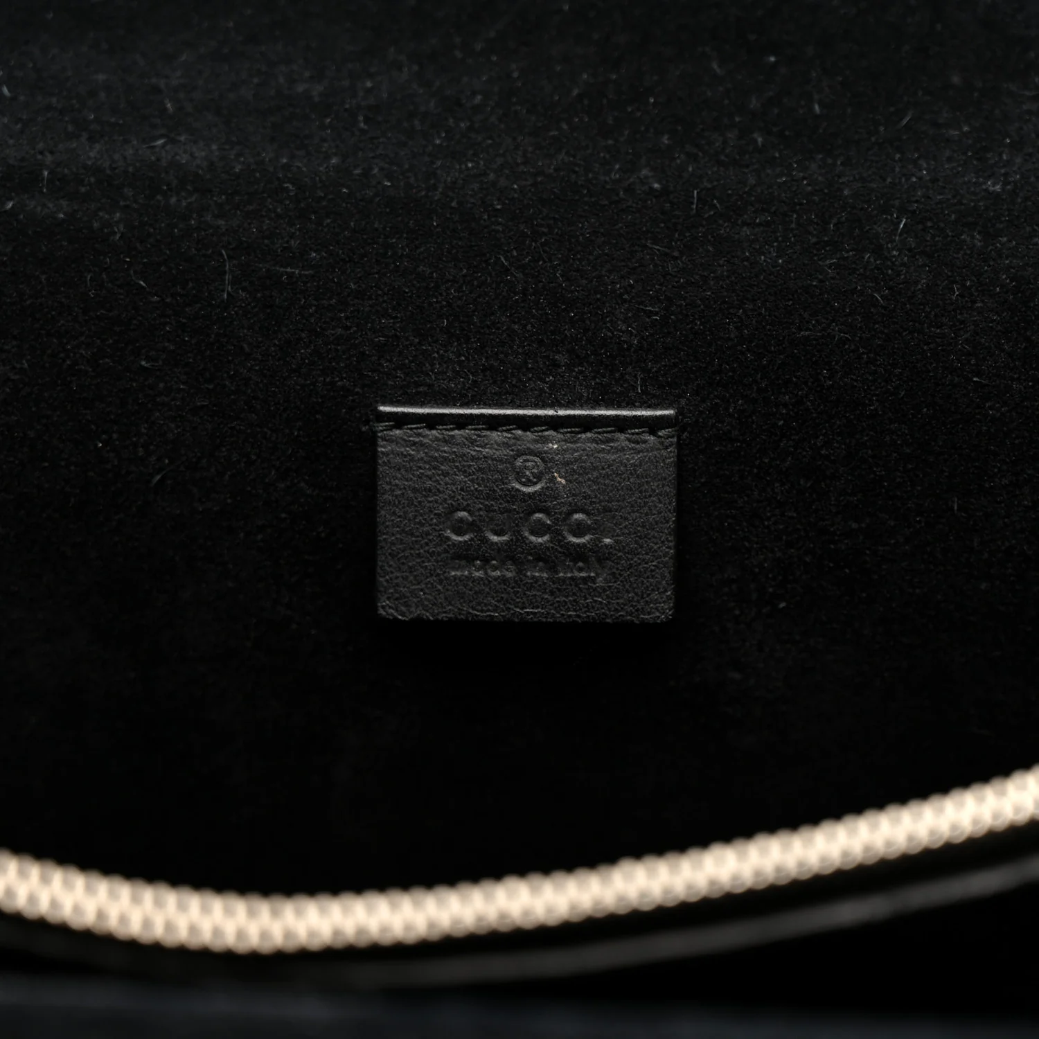 GG Supreme Monogram Medium Dionysus Shoulder Bag Black - Image 7
