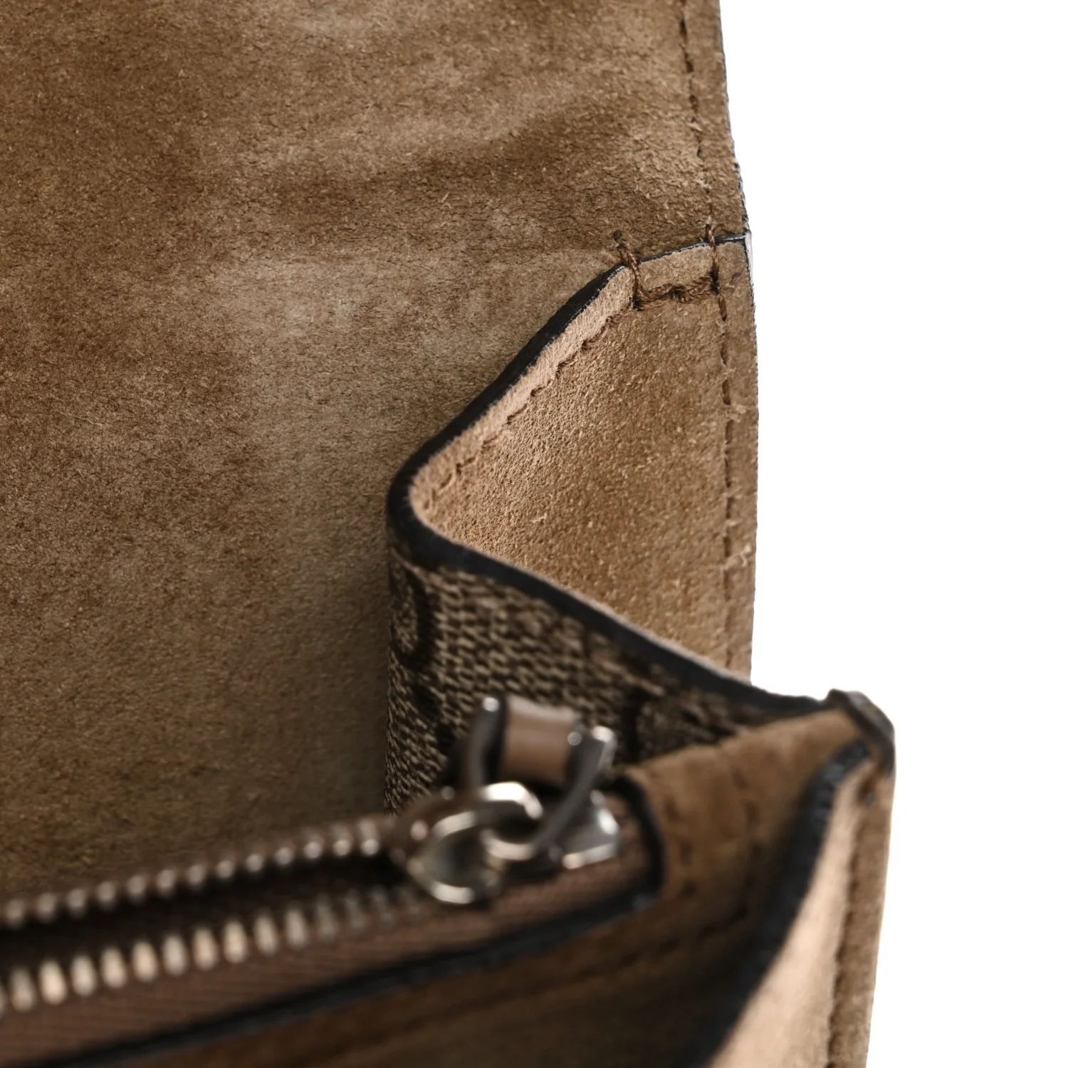 GG Supreme Monogram Medium Dionysus Shoulder Bag Taupe - Image 11