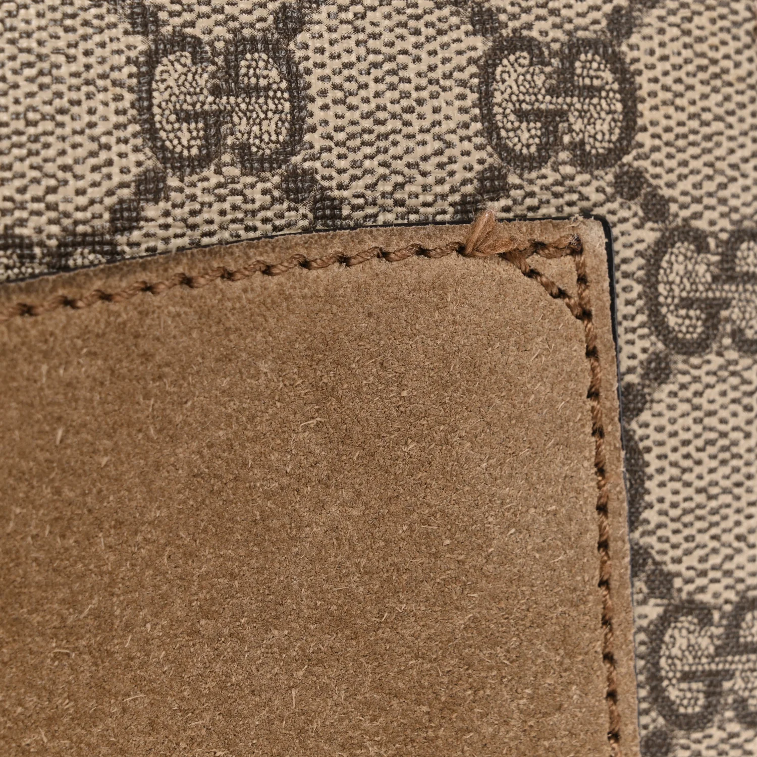 GG Supreme Monogram Medium Dionysus Shoulder Bag Taupe - Image 14