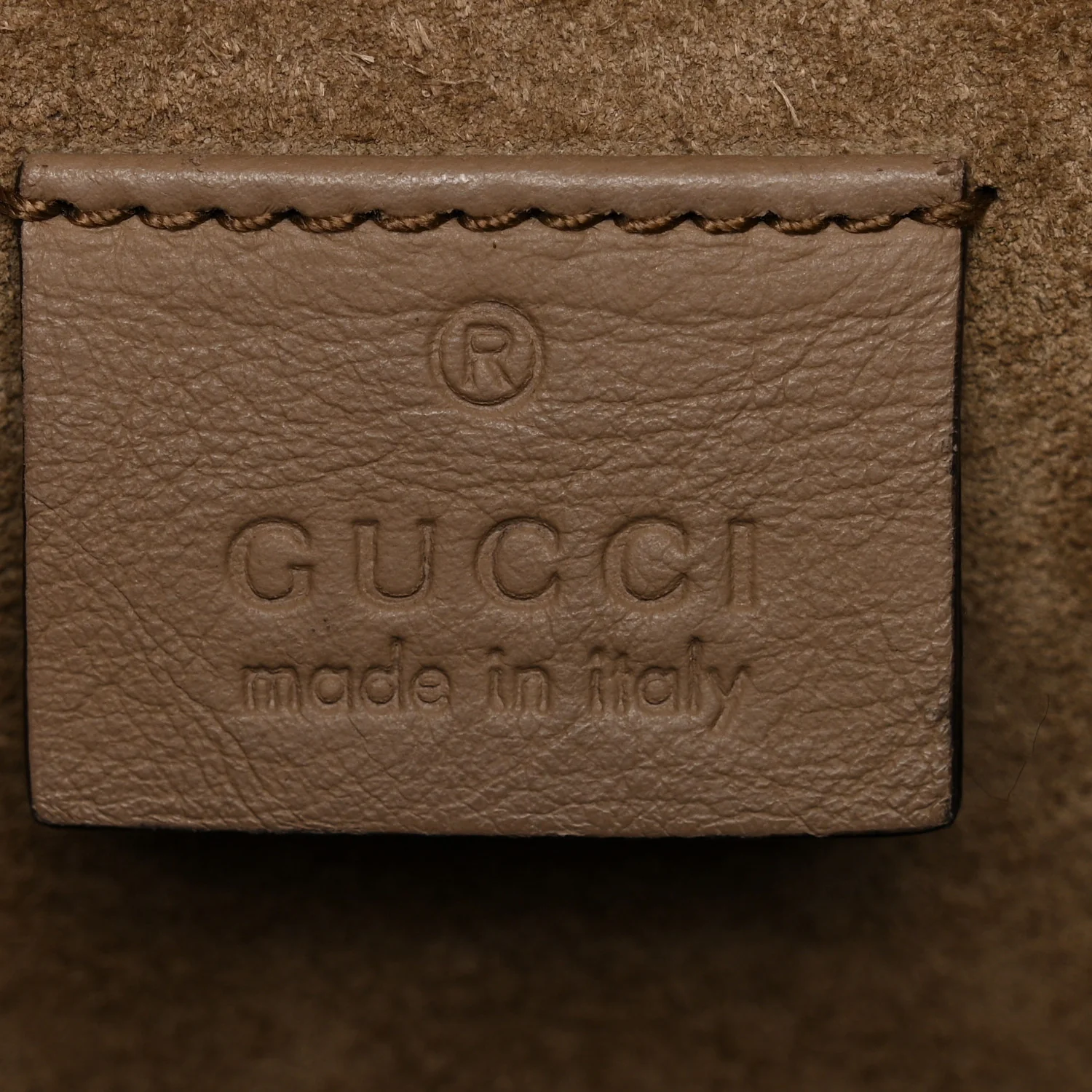 GG Supreme Monogram Medium Dionysus Shoulder Bag Taupe - Image 6