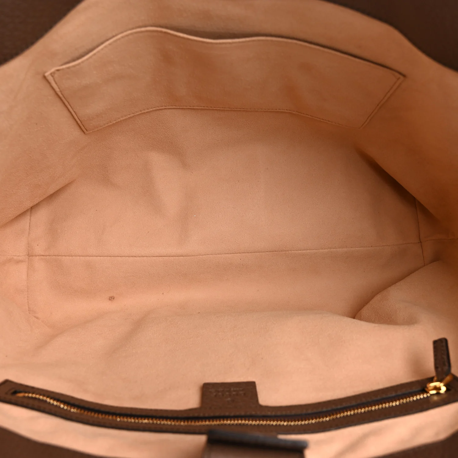 GG Supreme Monogram Medium Ophidia Shopping Tote Brown - Image 5