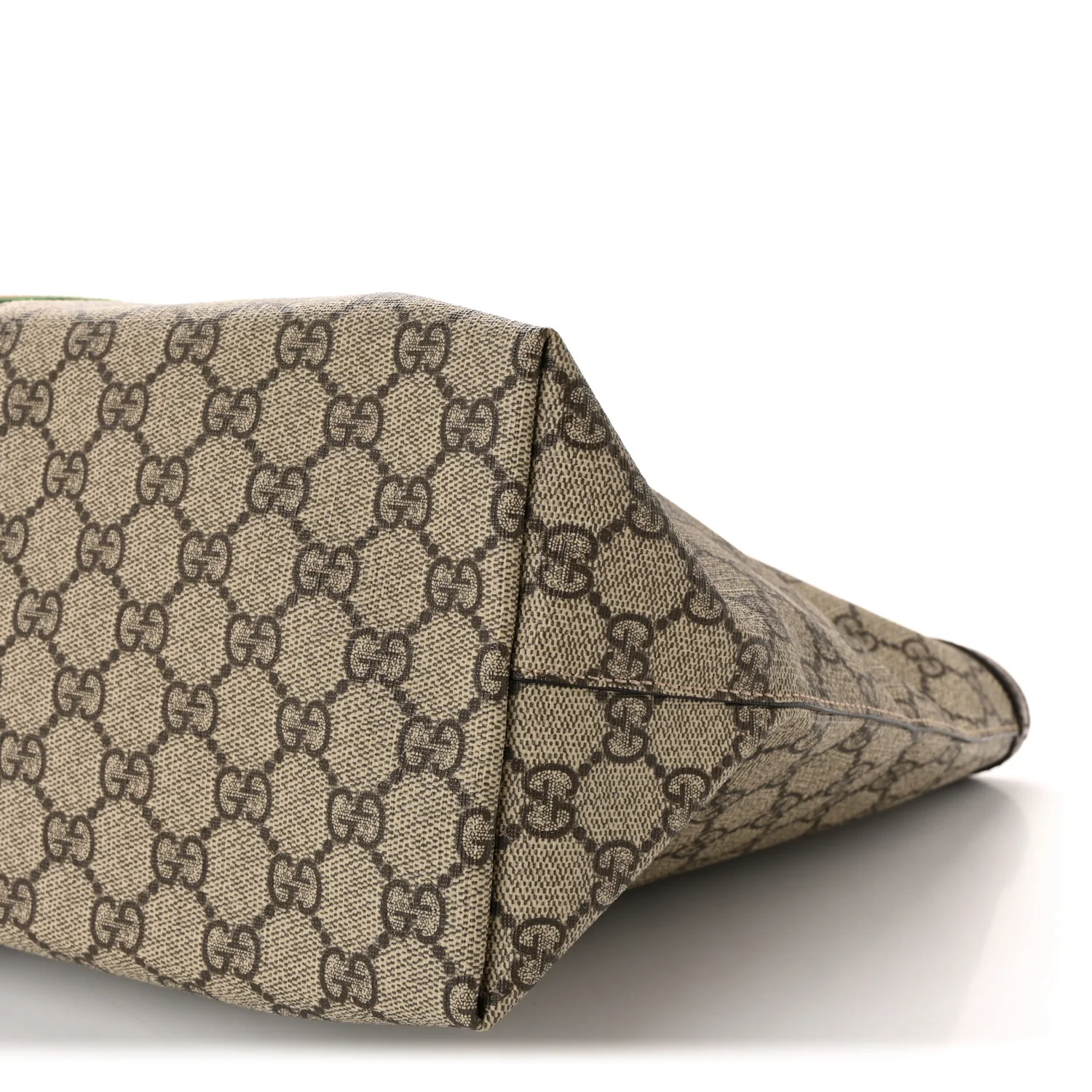 GG Supreme Monogram Medium Ophidia Shopping Tote Brown - Image 10