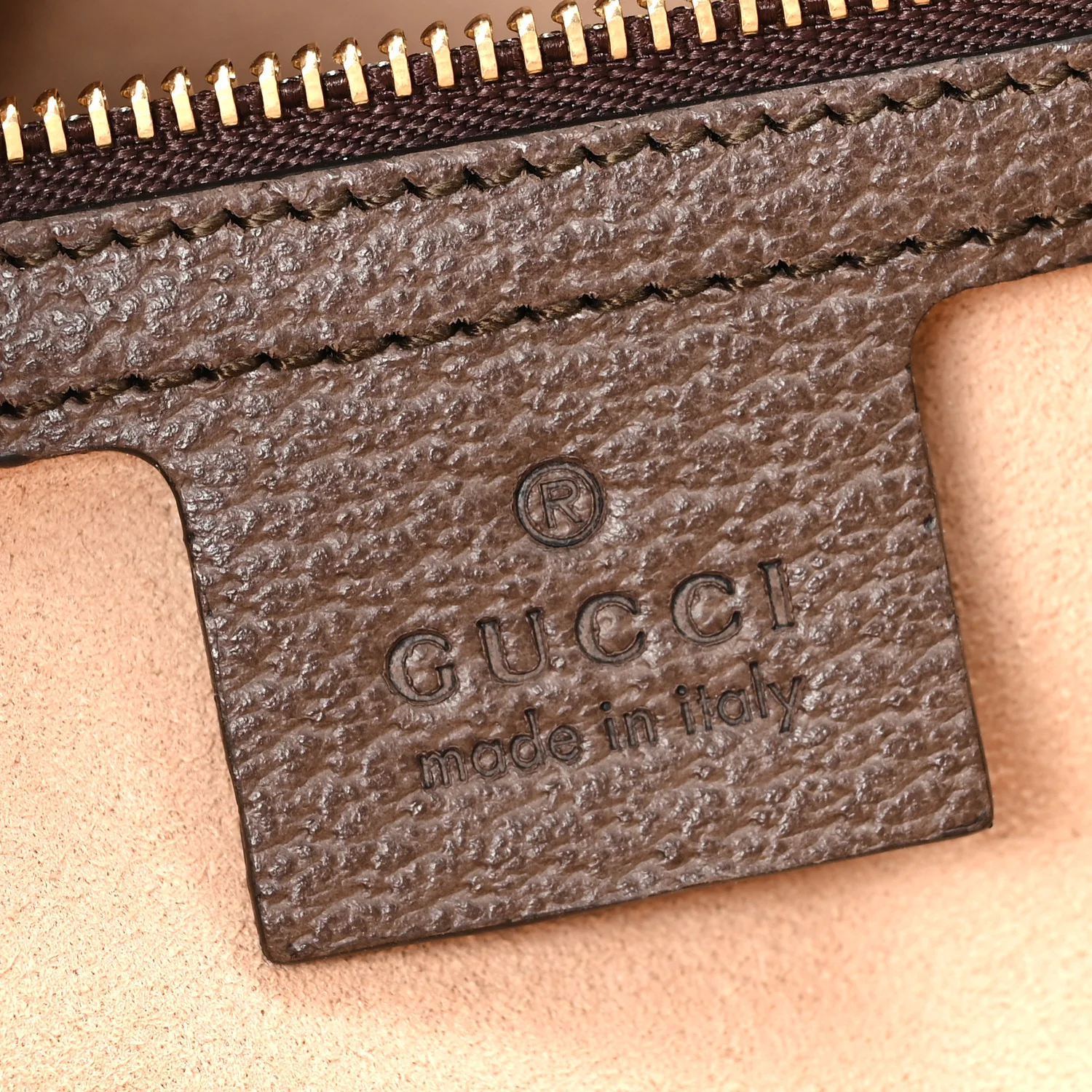 GG Supreme Monogram Medium Ophidia Shopping Tote Brown - Image 6