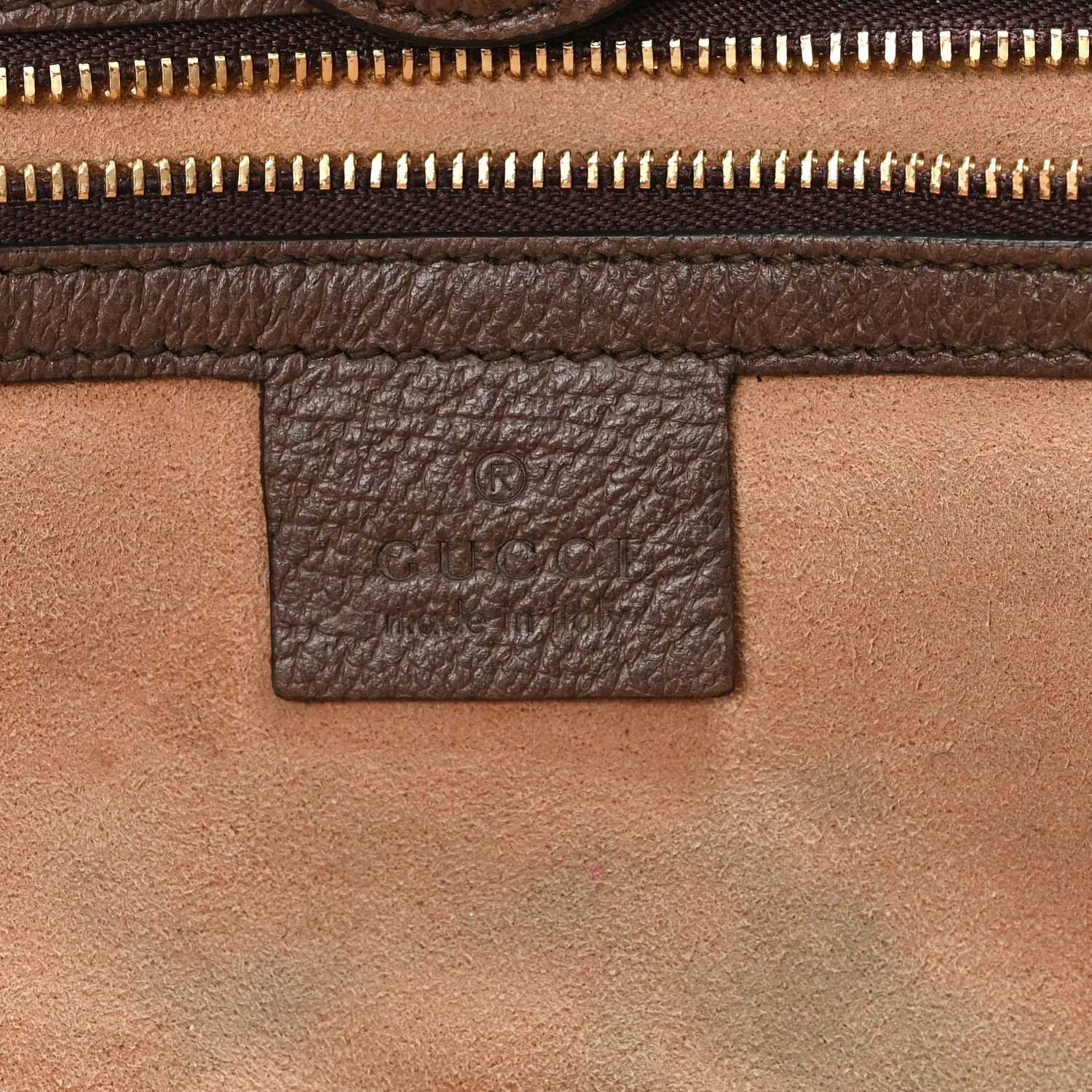 GG Supreme Monogram Medium Ophidia Shopping Tote Brown - Image 6