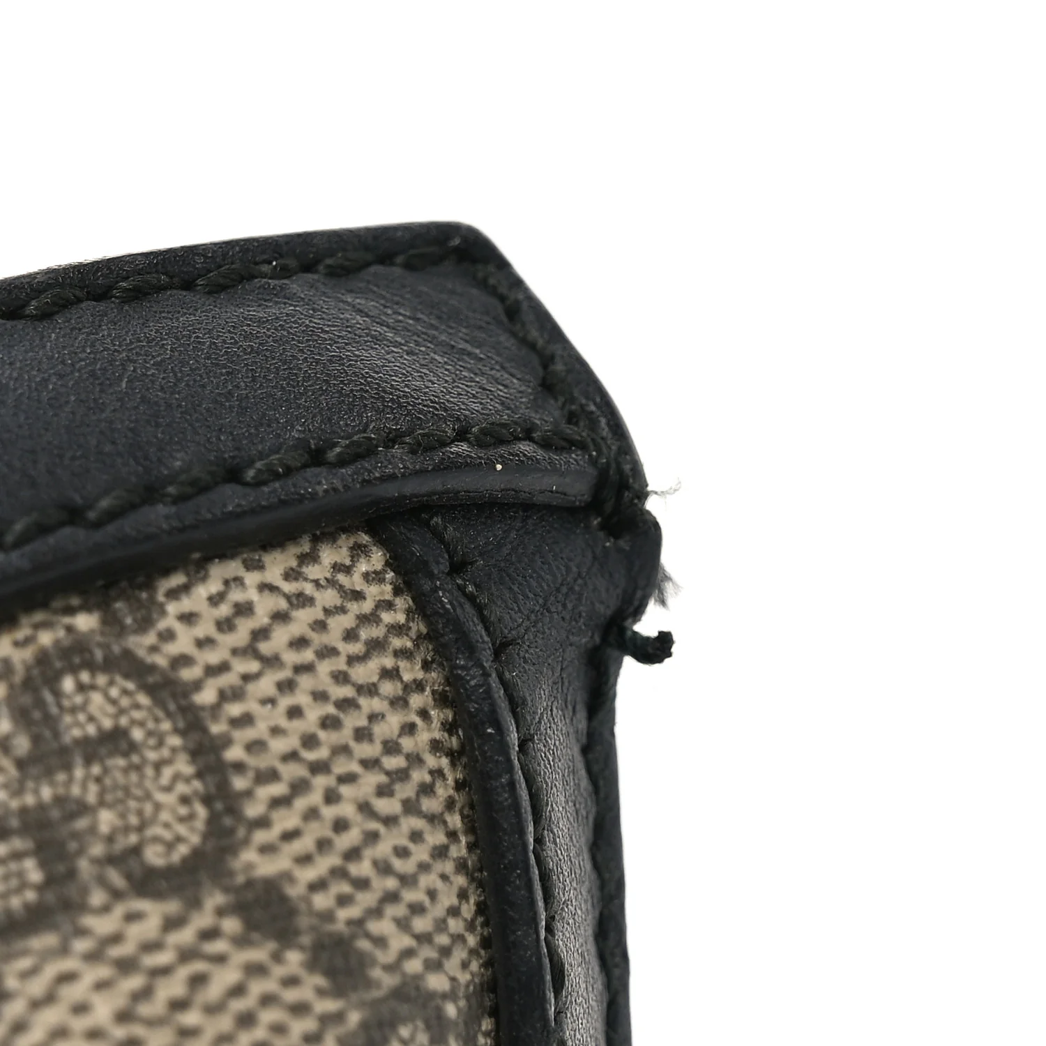 GG Supreme Monogram Medium Padlock Tote Black - Image 12