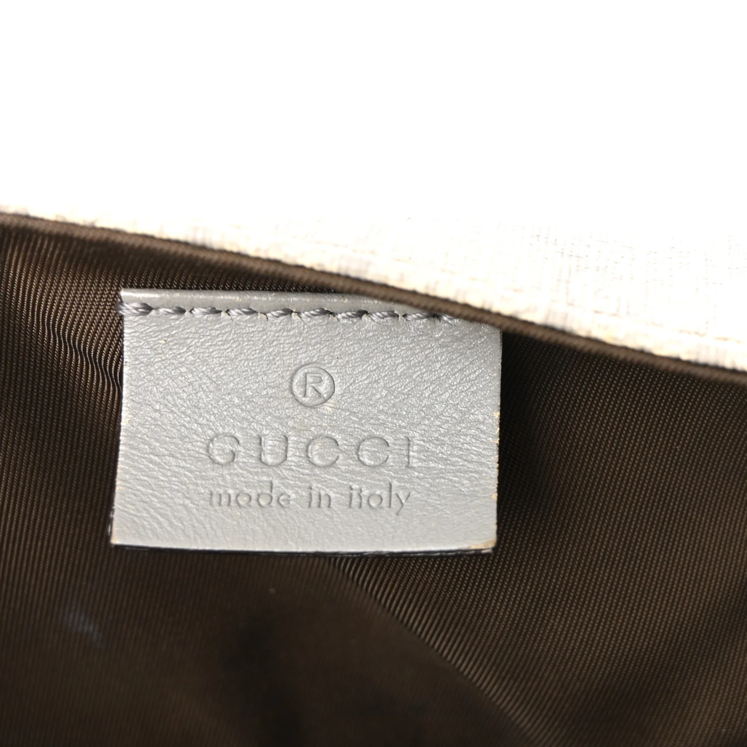 GG Supreme Monogram Messenger Diaper Bag Ecru Grigio - Image 10