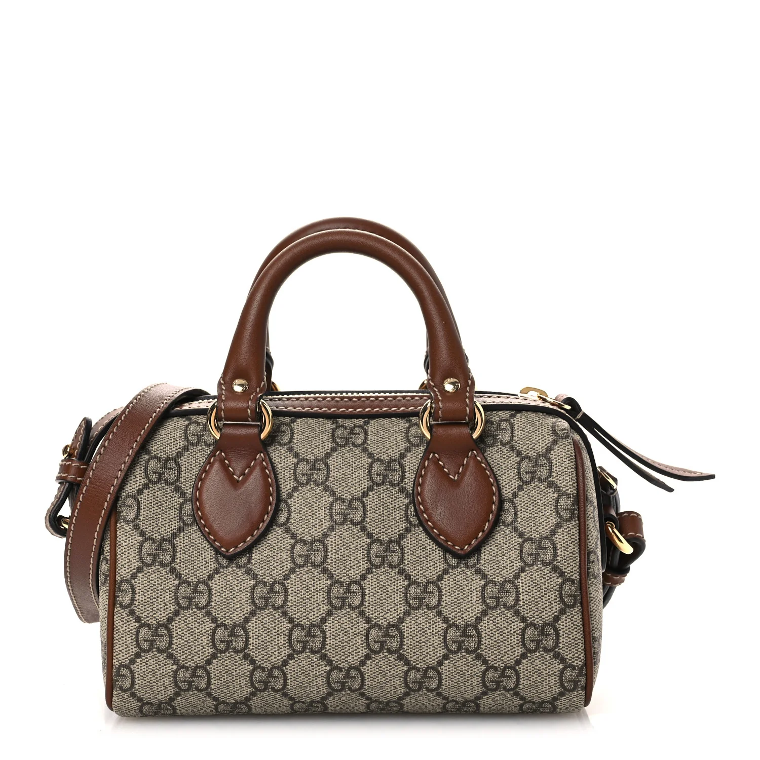 GG Supreme Monogram Mini Boston Beige Tuscany