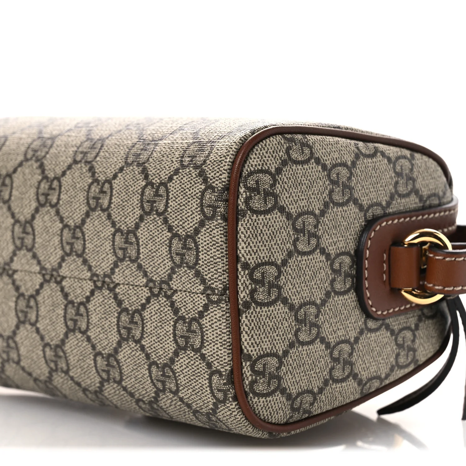 GG Supreme Monogram Mini Boston Beige Tuscany - Image 10