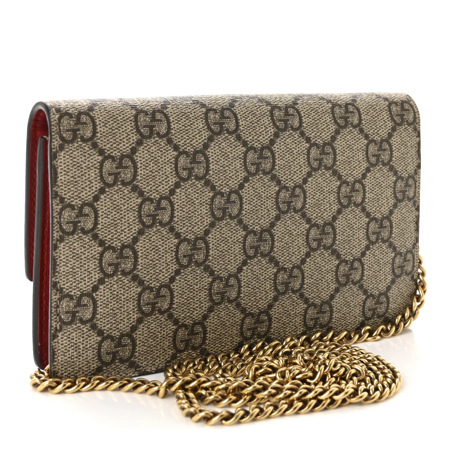 GG Supreme Monogram Mini Cherry Chain Bag - Image 3