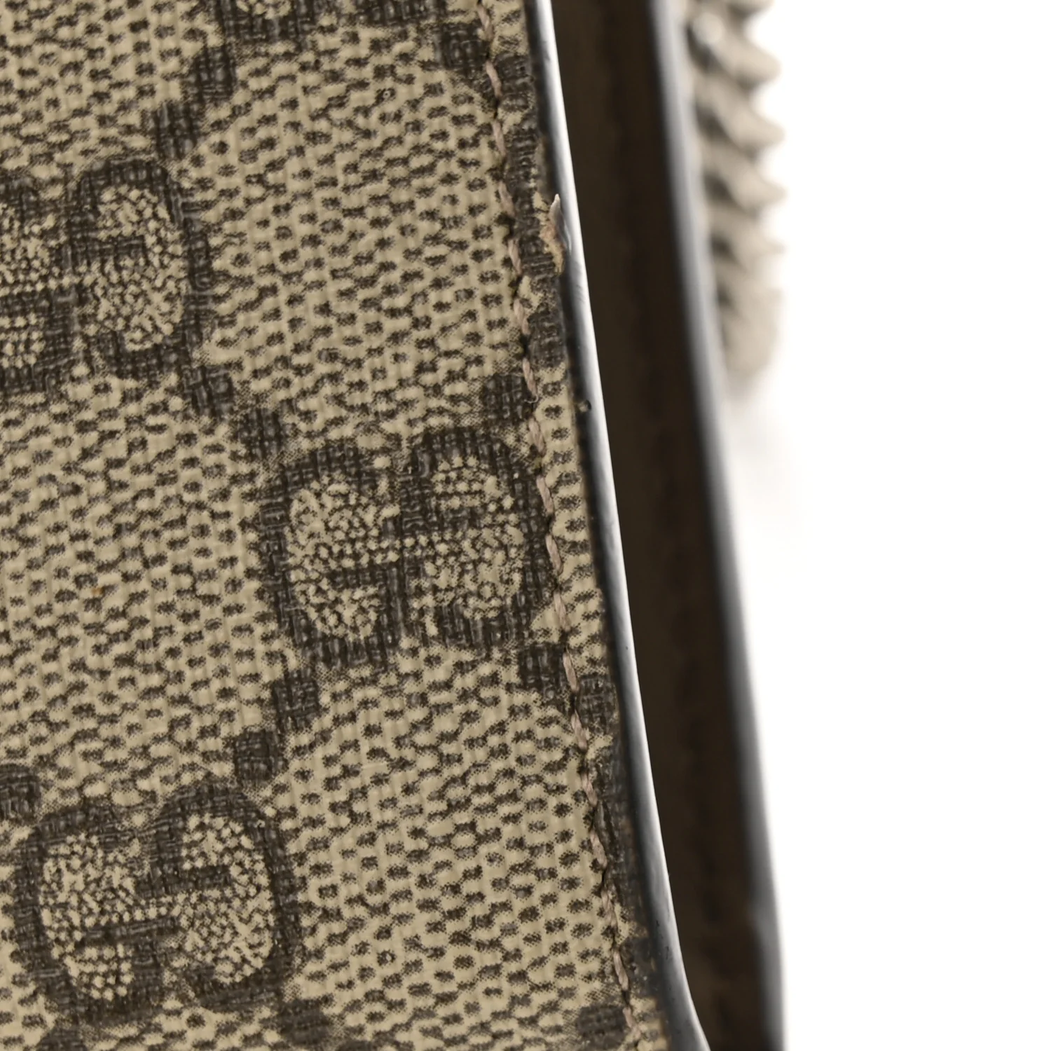 GG Supreme Monogram Mini Dionysus Chain Wallet Beige Taupe - Image 12