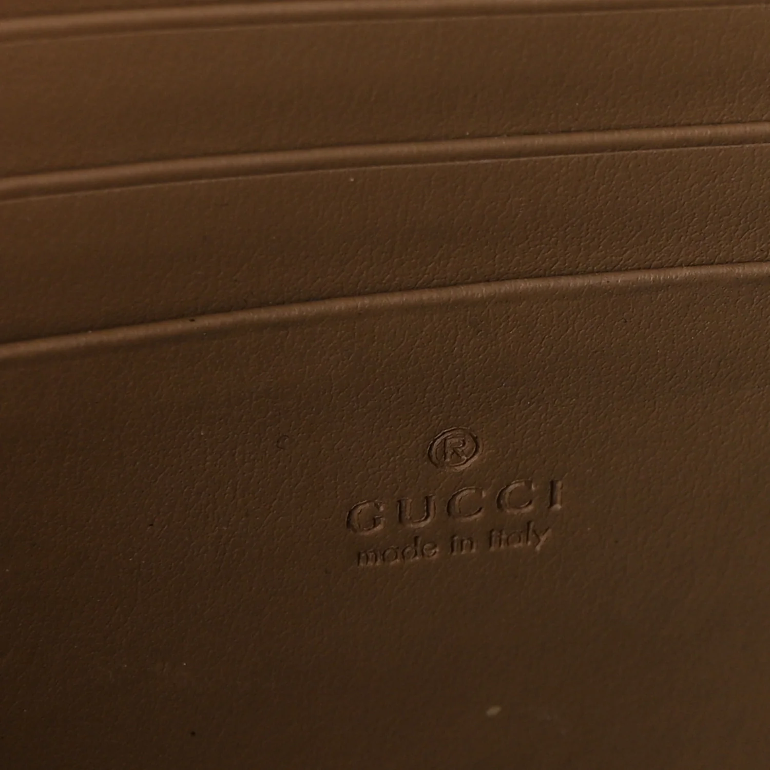 GG Supreme Monogram Mini Dionysus Chain Wallet Beige Taupe - Image 6