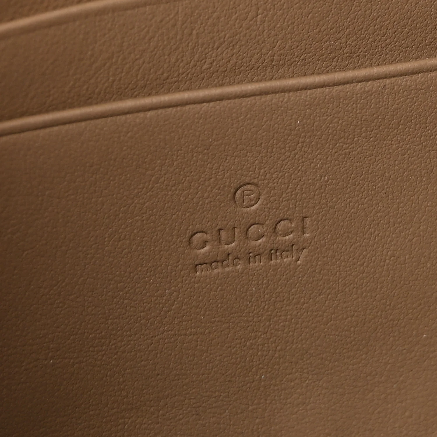 GG Supreme Monogram Mini Dionysus Chain Wallet Beige Taupe - Image 6