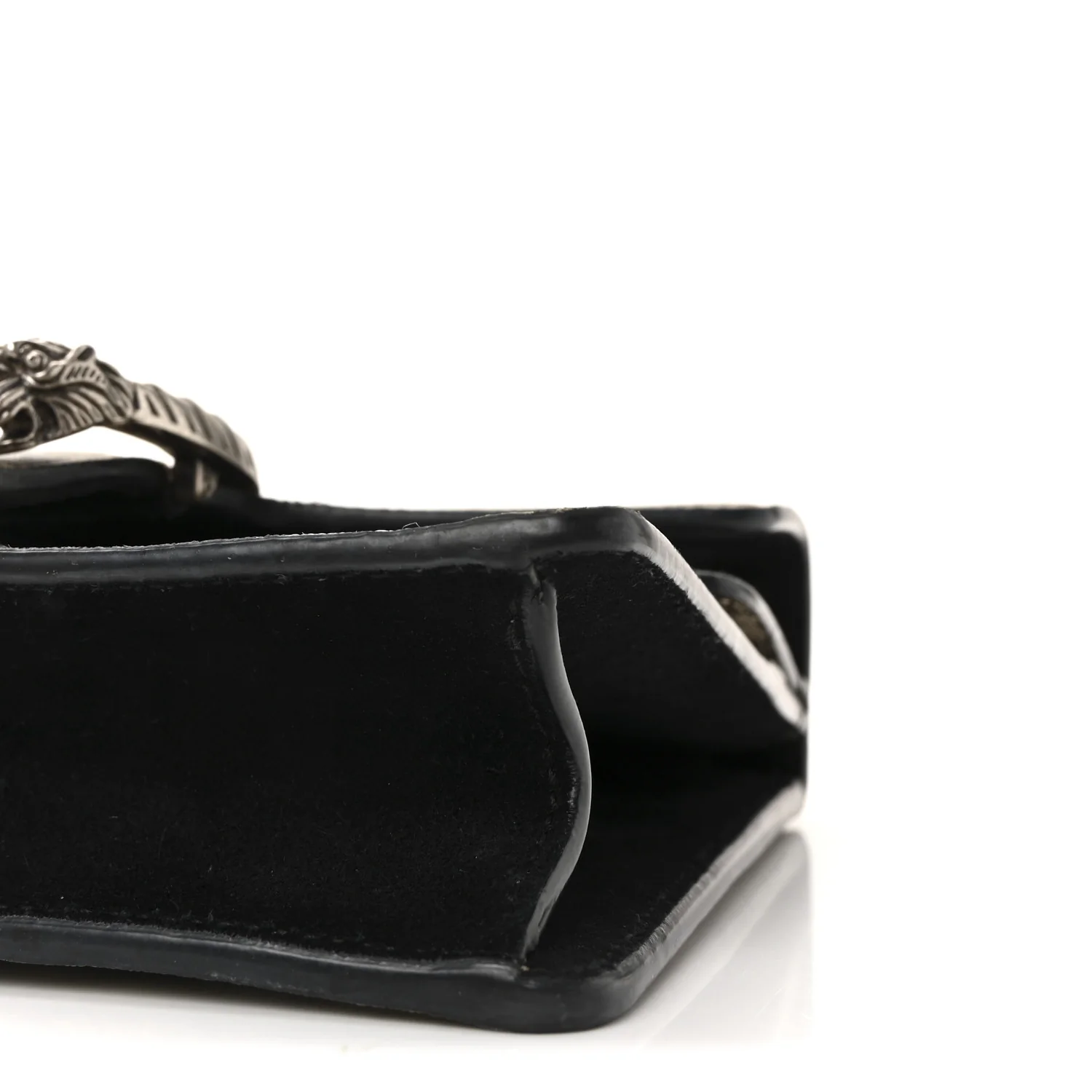 GG Supreme Monogram Mini Dionysus Shoulder Bag Black - Image 10