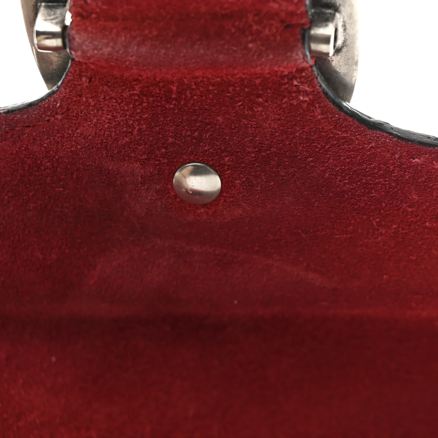 GG Supreme Monogram Mini Dionysus Shoulder Bag Hibiscus Red - Image 13