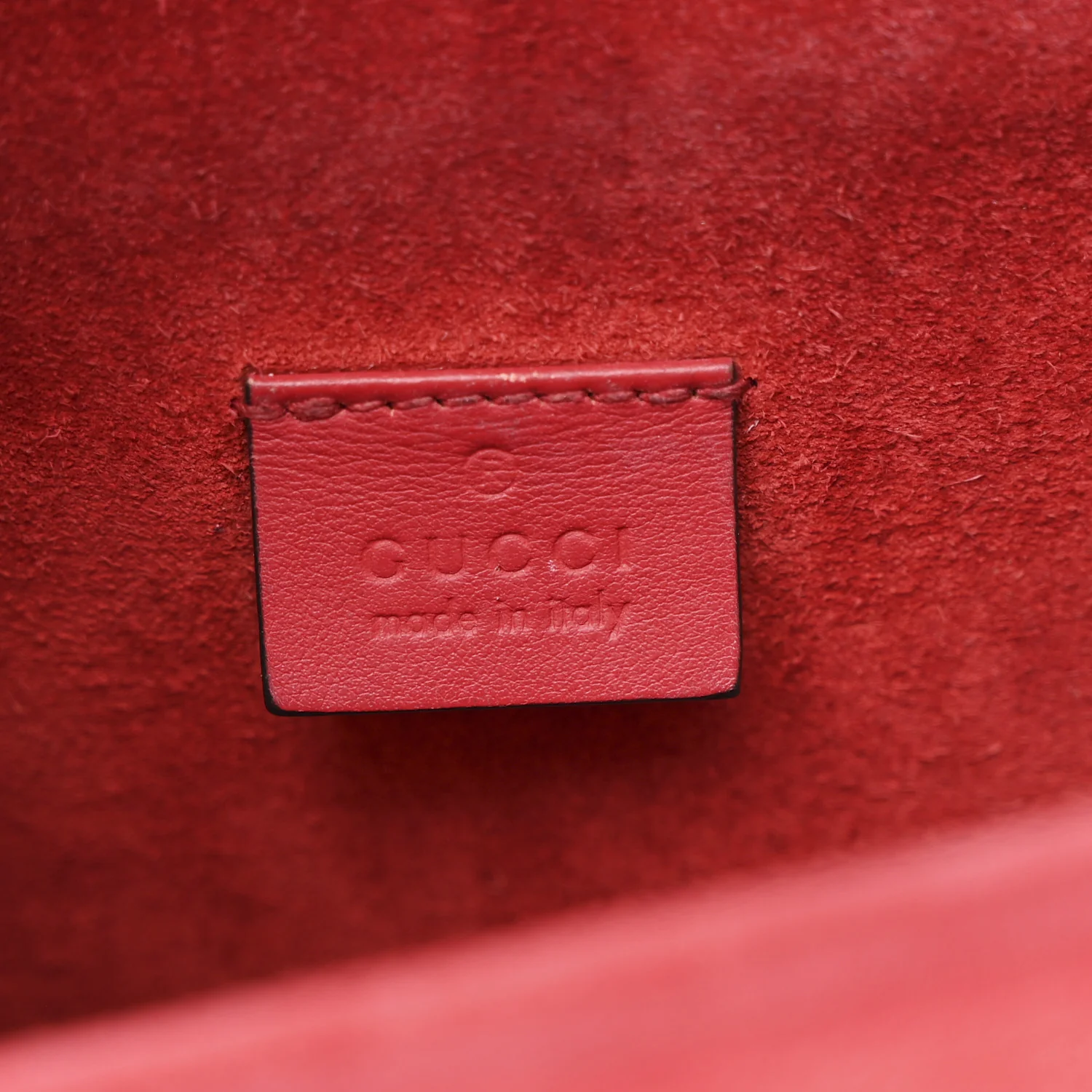 GG Supreme Monogram Mini Dionysus Shoulder Bag Hibiscus Red - Image 6