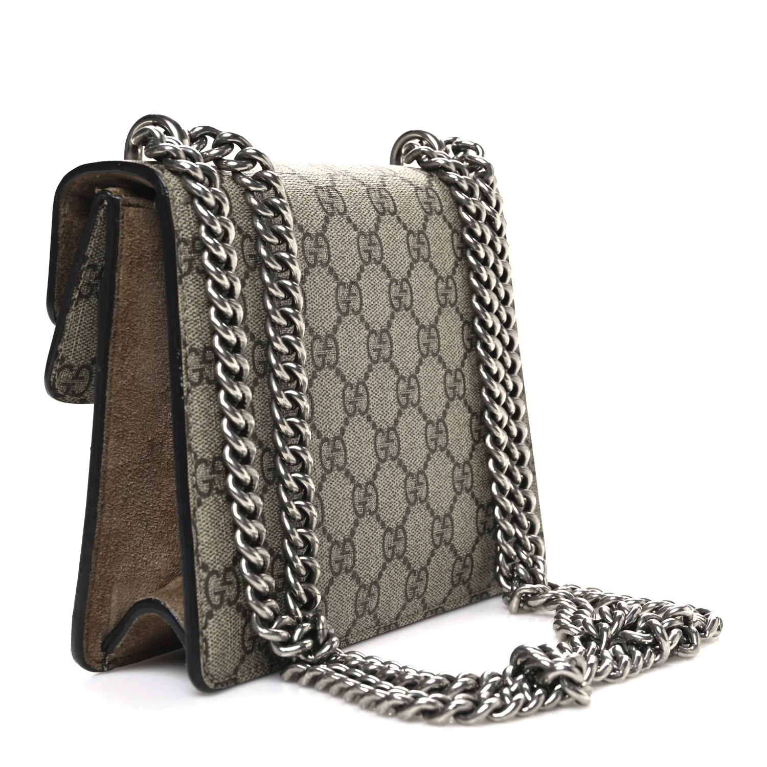 GG Supreme Monogram Mini Dionysus Shoulder Bag Taupe - Image 3