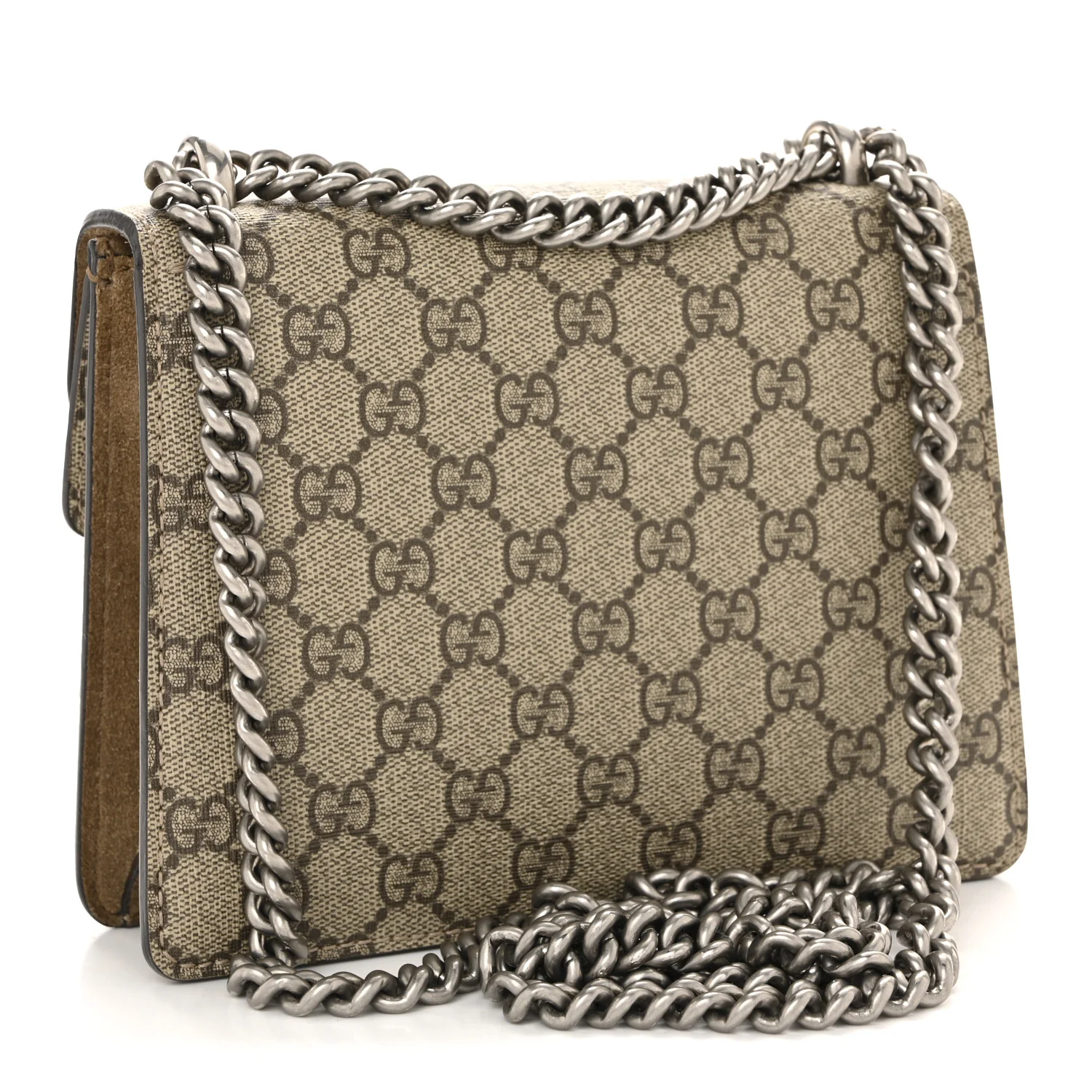 GG Supreme Monogram Mini Dionysus Shoulder Bag Taupe - Image 3