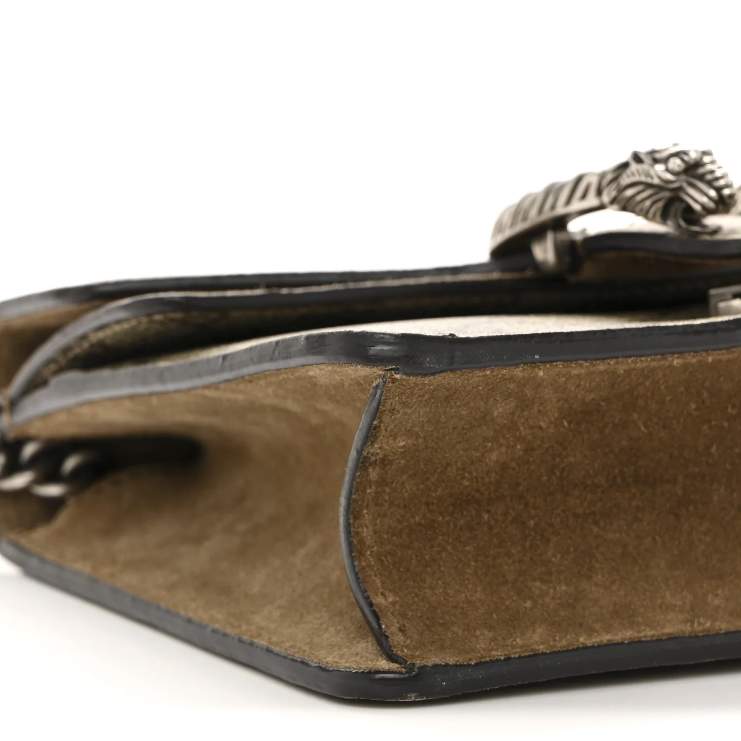 GG Supreme Monogram Mini Dionysus Shoulder Bag Taupe - Image 9