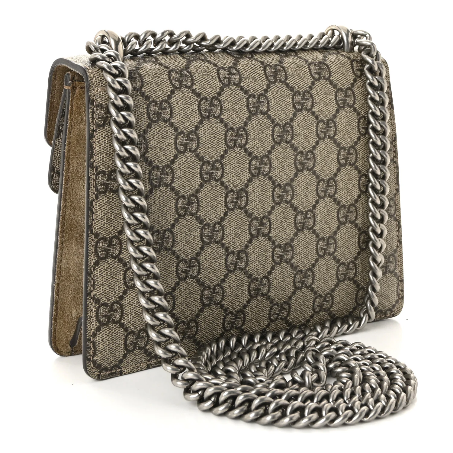 GG Supreme Monogram Mini Dionysus Shoulder Bag Taupe - Image 3