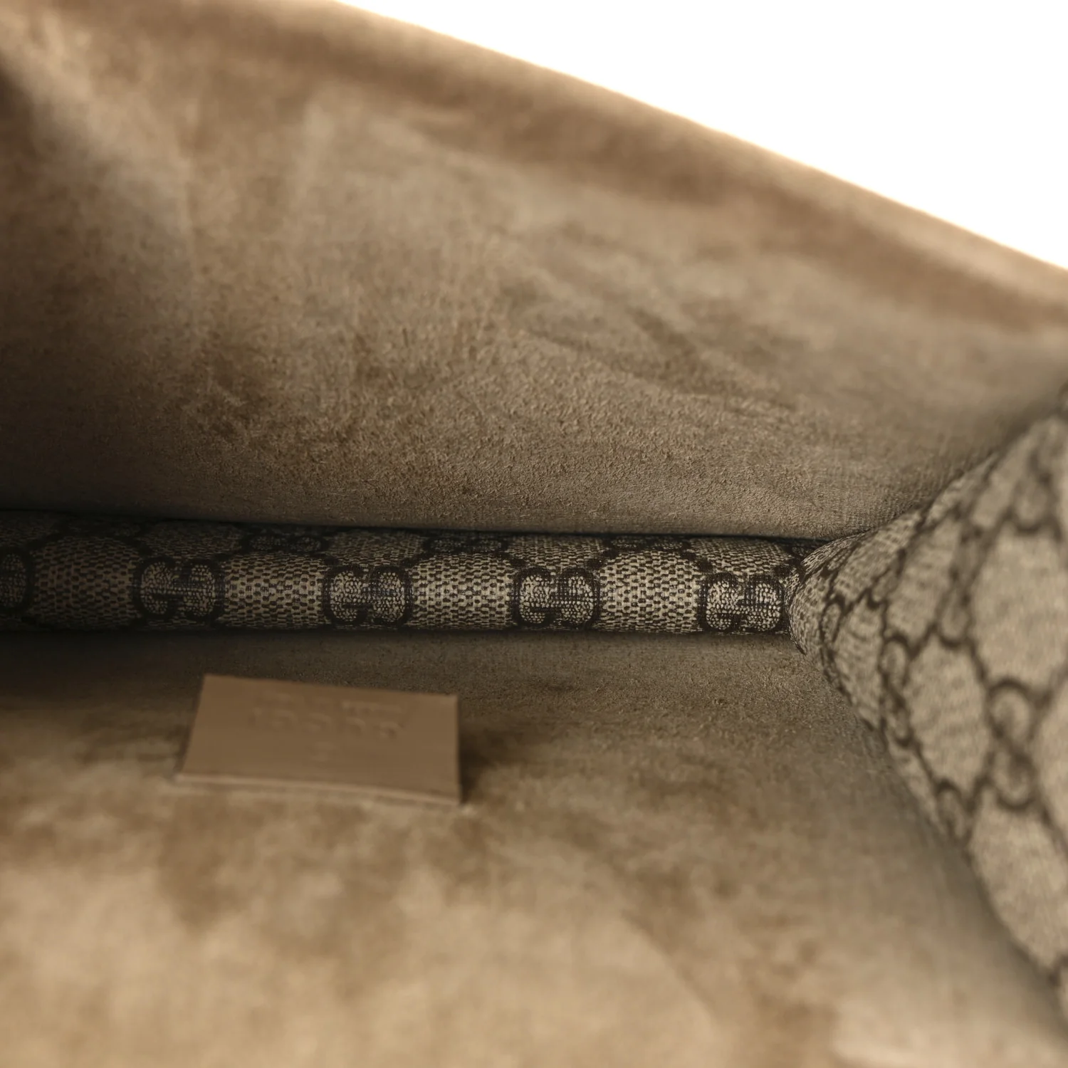 GG Supreme Monogram Mini Dionysus Shoulder Bag Taupe - Image 5