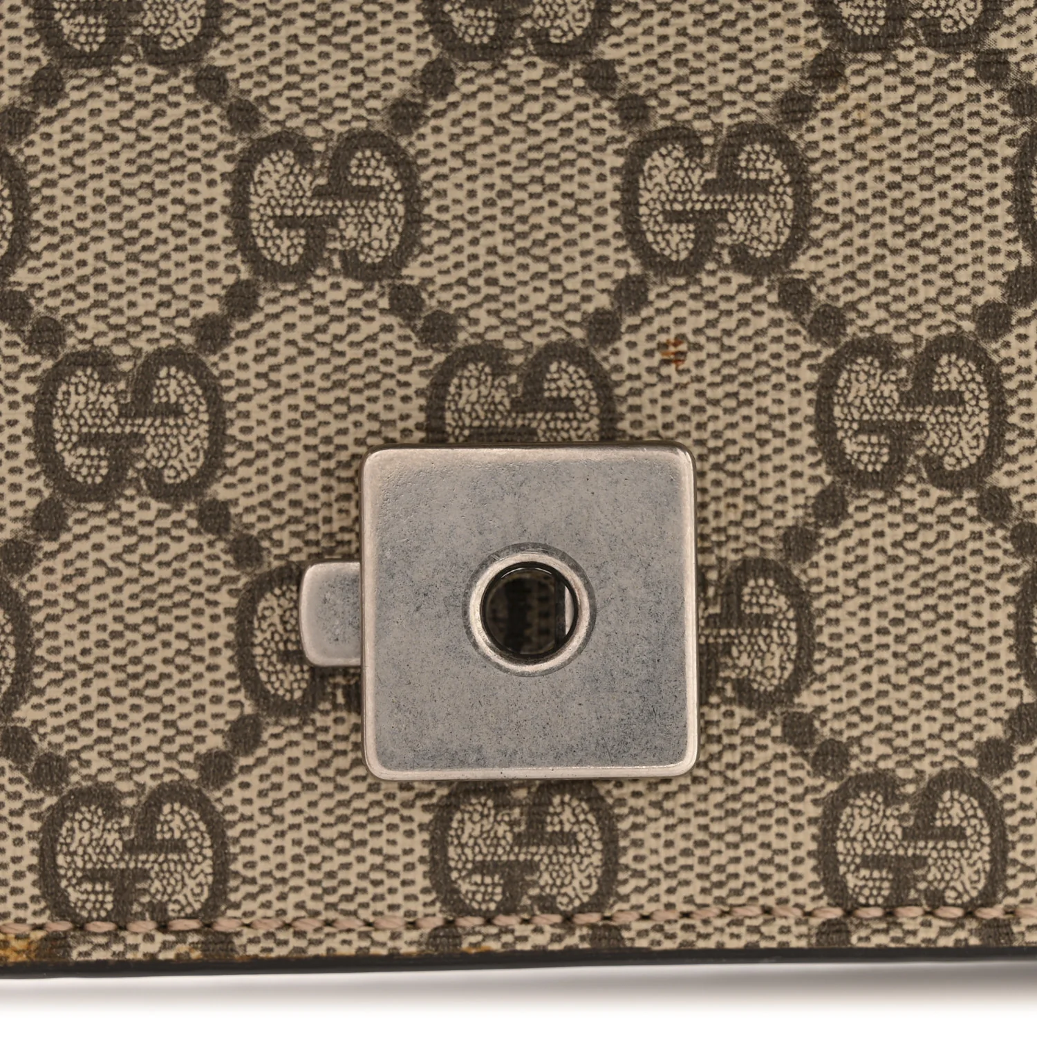 GG Supreme Monogram Mini Dionysus Shoulder Bag Taupe - Image 11