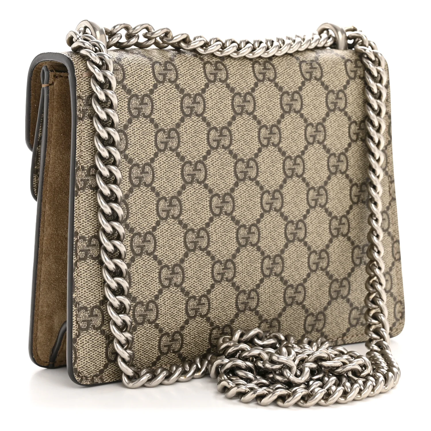 GG Supreme Monogram Mini Dionysus Shoulder Bag Taupe - Image 3