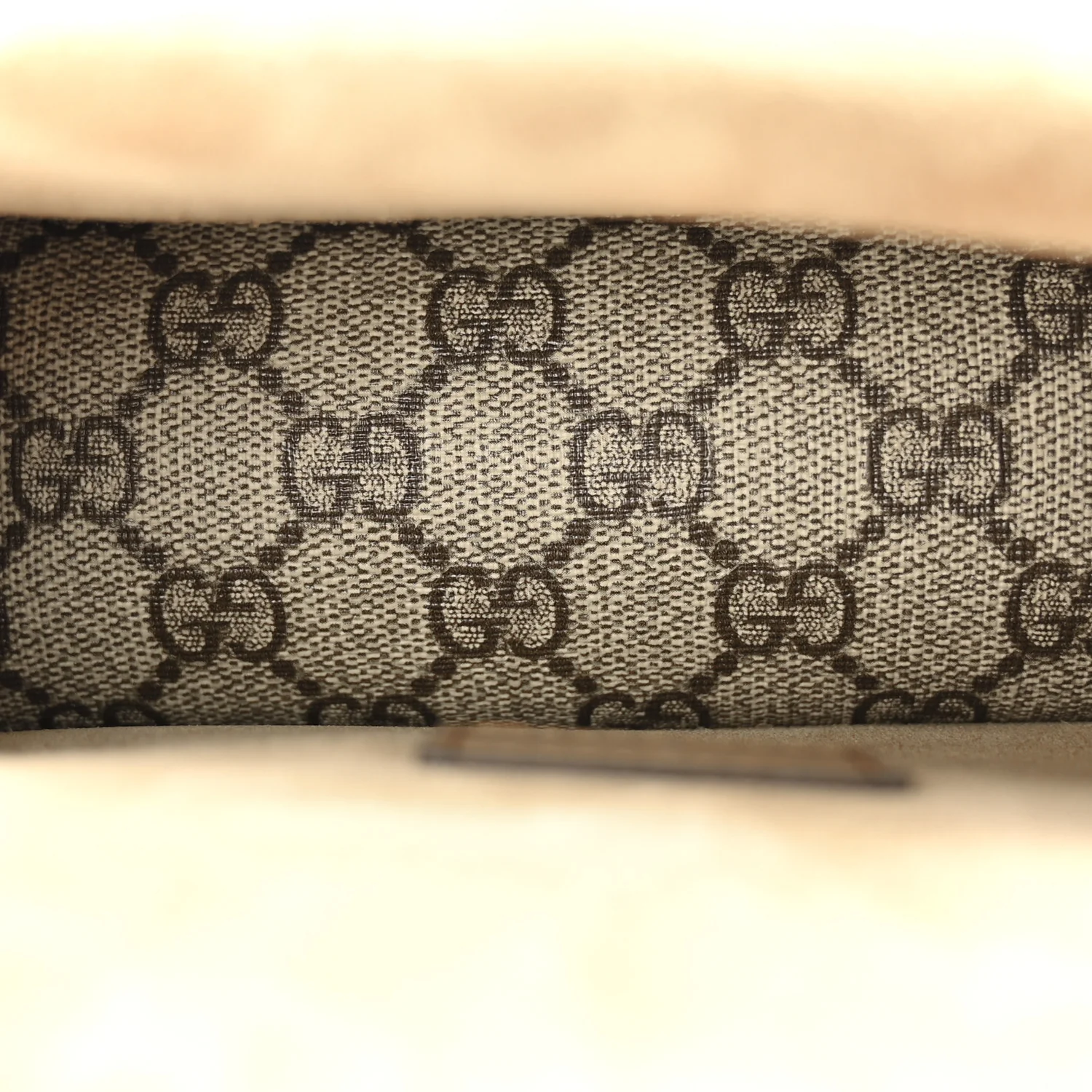 GG Supreme Monogram Mini Dionysus Top Handle Bag Taupe - Image 5