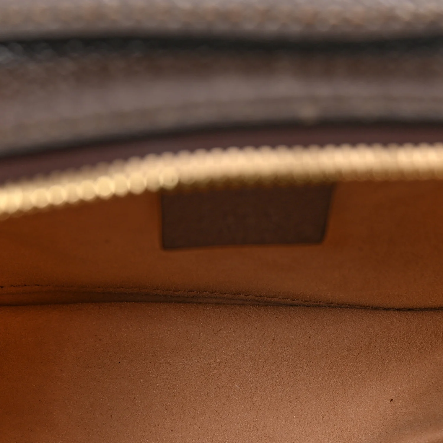 GG Supreme Monogram Mini Ophidia Top Handle Shoulder Bag Brown - Image 5