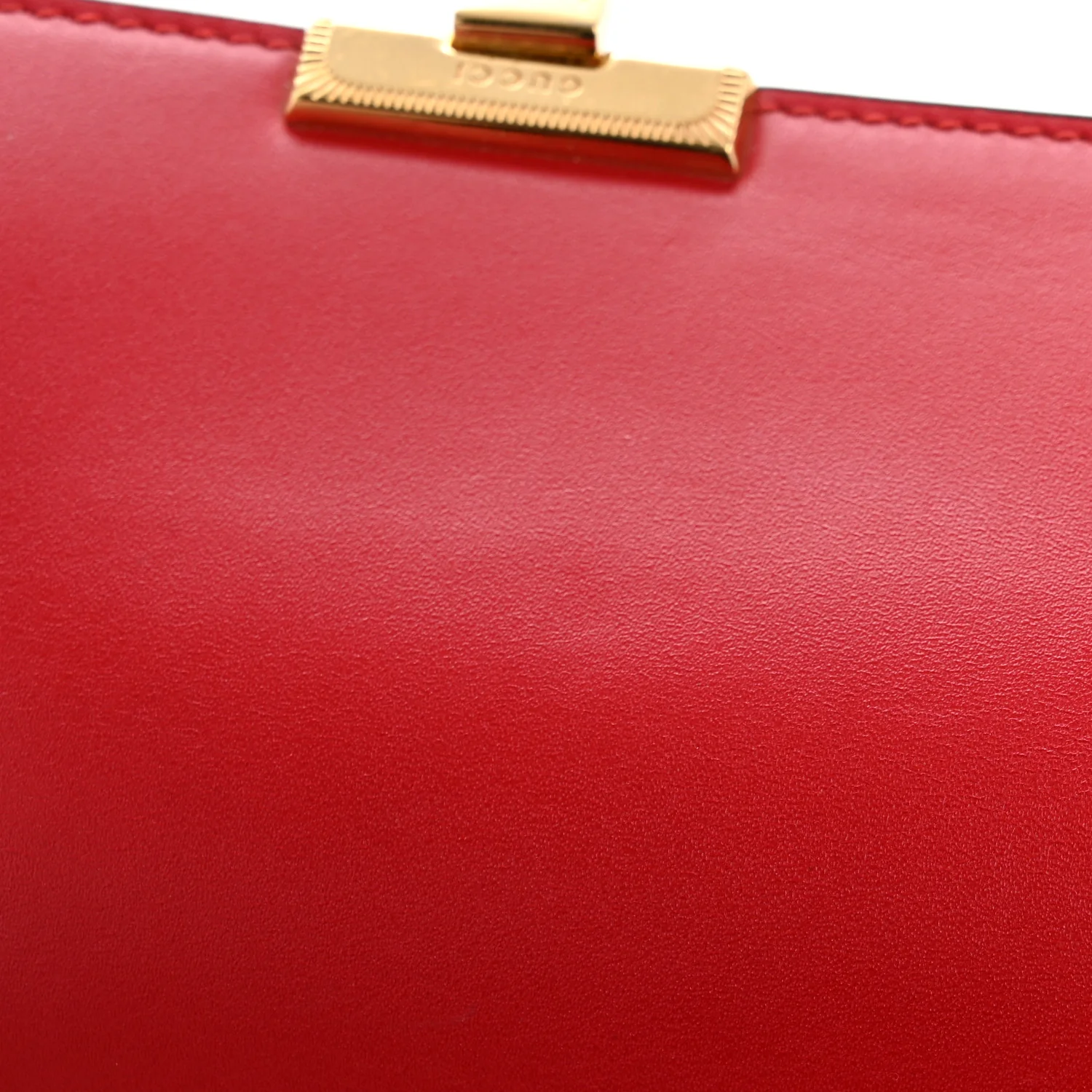 GG Supreme Monogram Moon Calfskin Padlock Continental Chain Wallet Beige Ebony Hibiscus Red New Rosette - Image 12