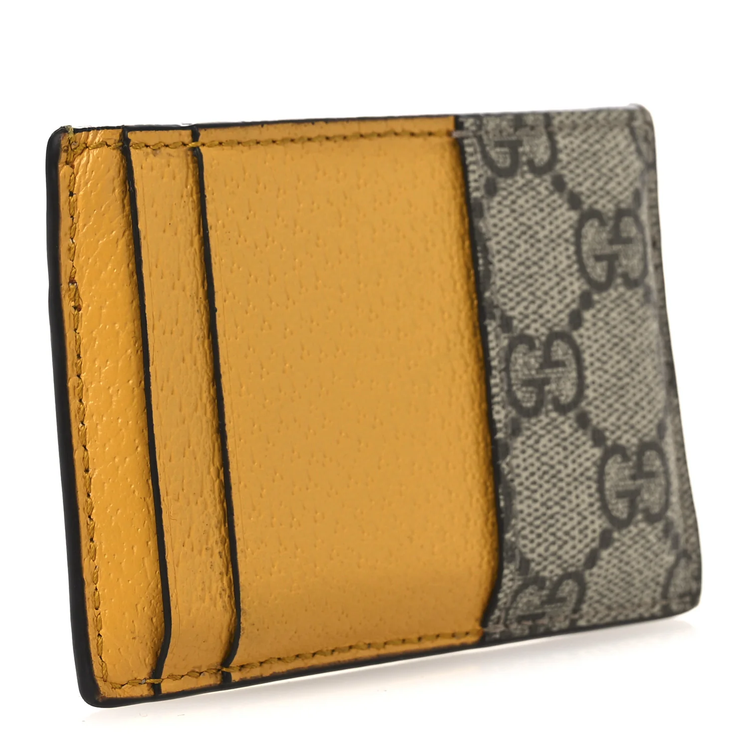 GG Supreme Monogram Neo Vintage Card Holder Beige Crop New Acero - Image 3