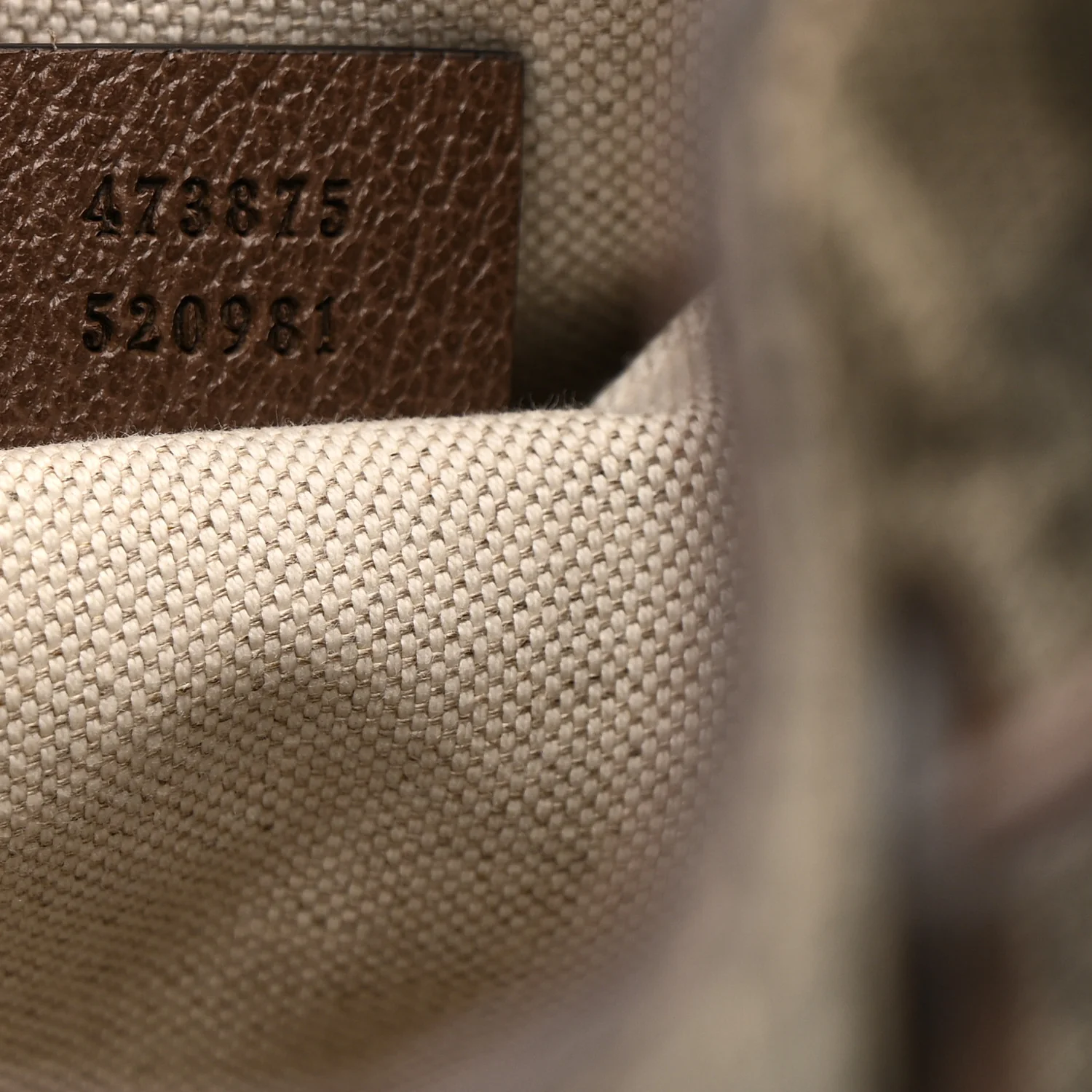 GG Supreme Monogram Neo Vintage Drawstring Bucket Backpack Beige New Acero Crop - Image 8