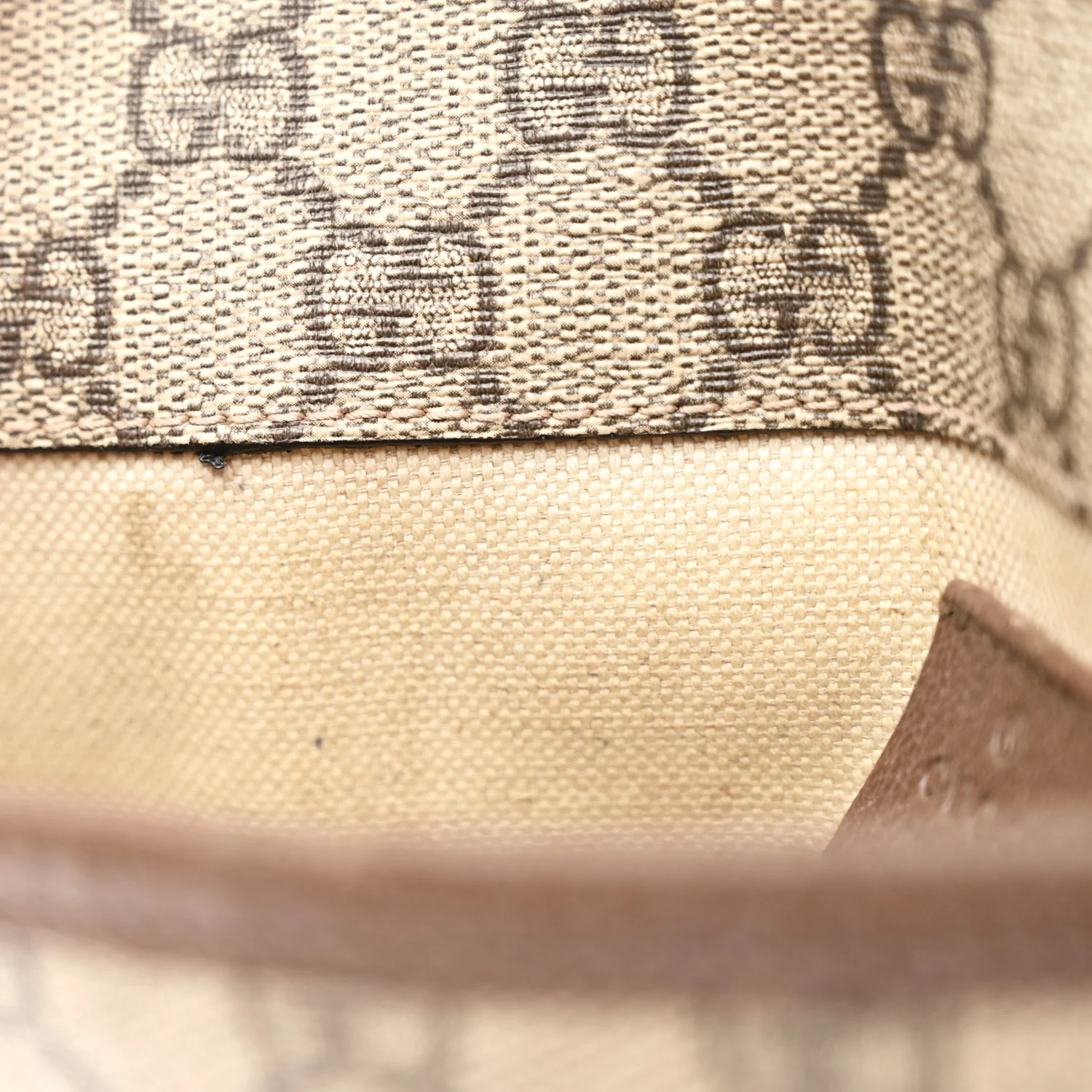 GG Supreme Monogram Neo Vintage Web Belt Bag Brown - Image 11