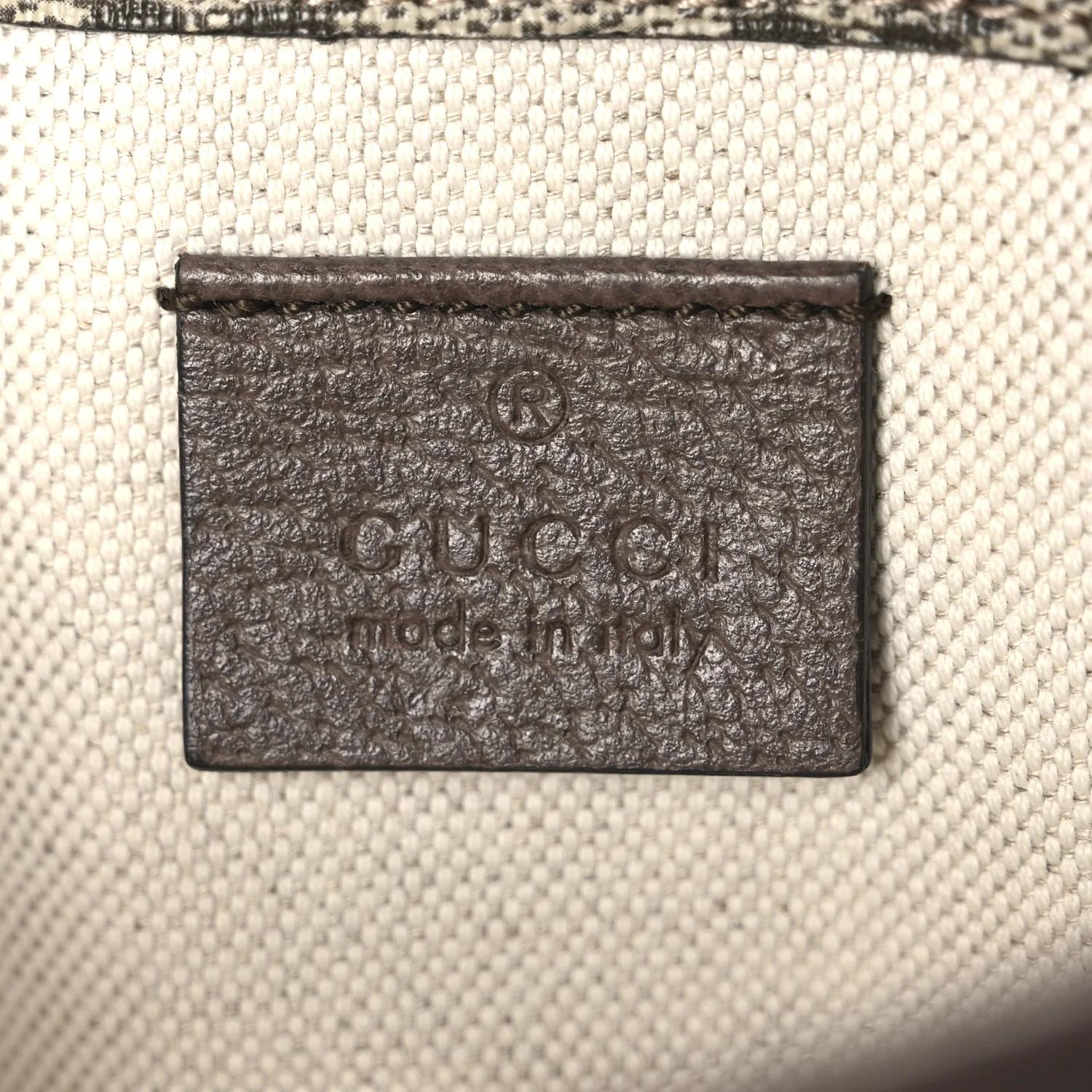 GG Supreme Monogram Neo Vintage Web Belt Bag Brown - Image 6