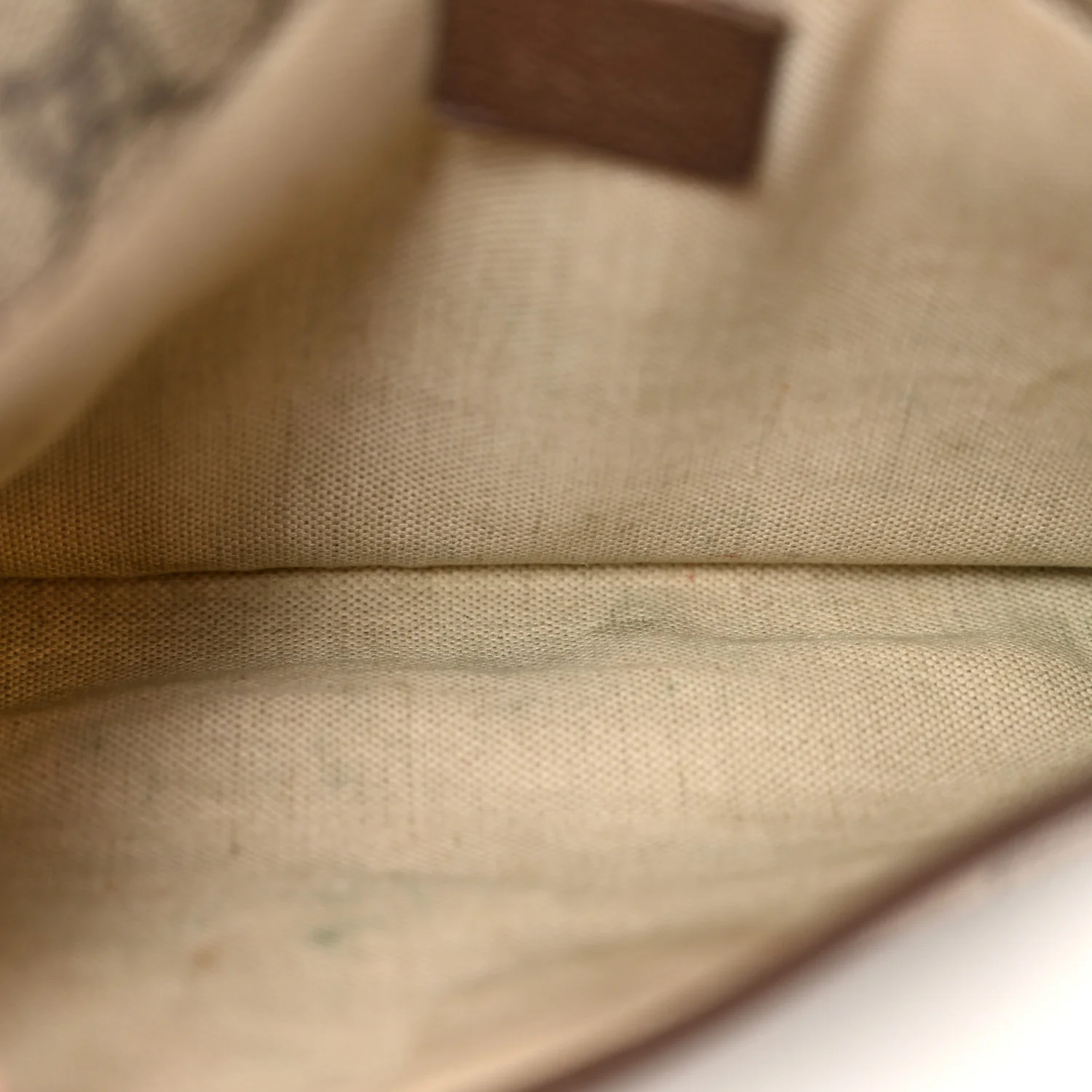 GG Supreme Monogram Neo Vintage Web Belt Bag Brown - Image 5