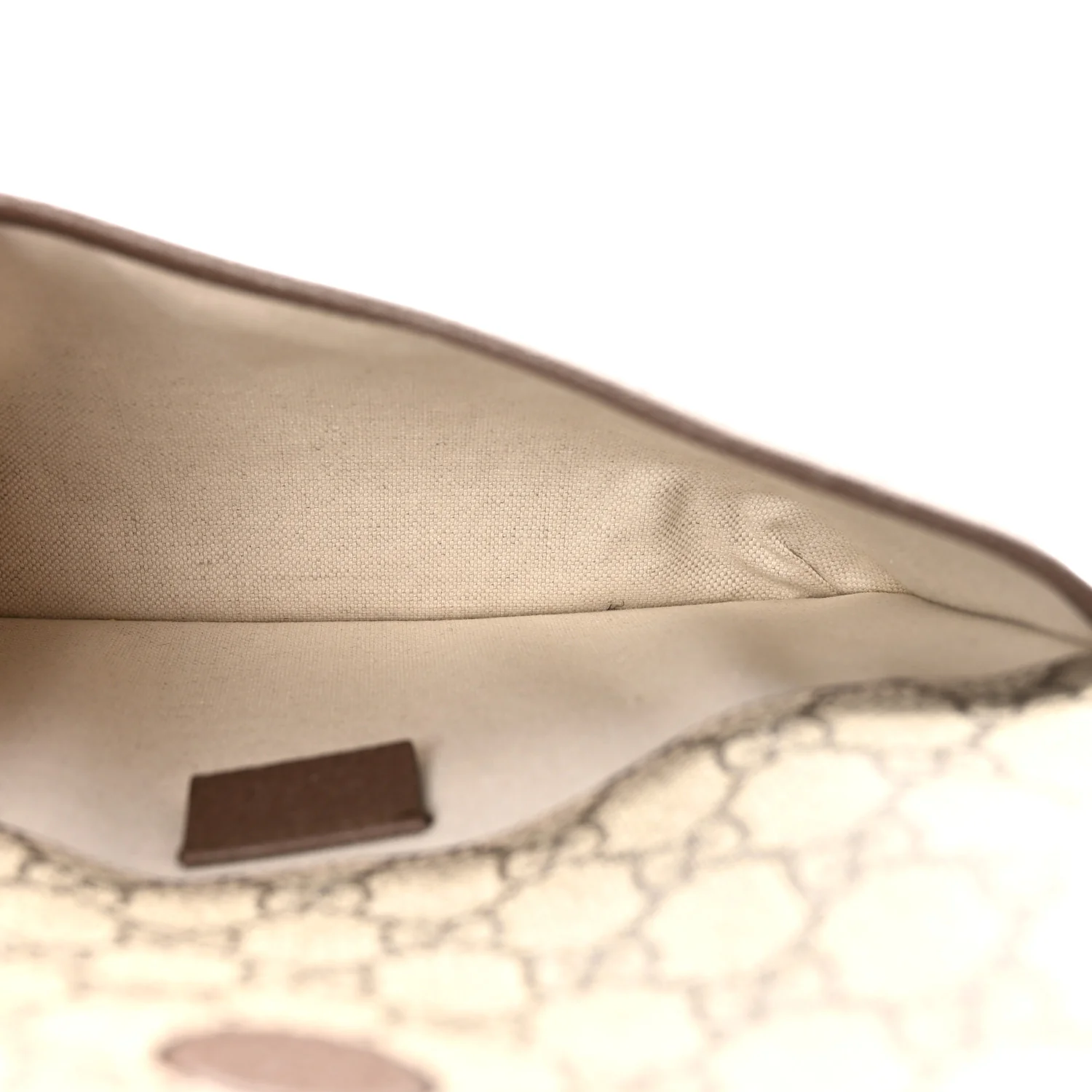 GG Supreme Monogram Neo Vintage Web Belt Bag Brown - Image 5