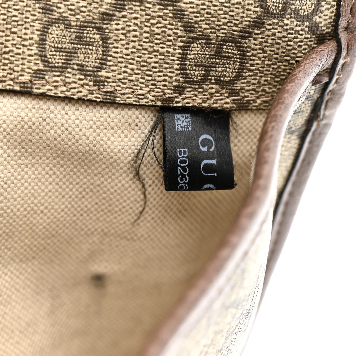 GG Supreme Monogram Neo Vintage Web Belt Bag Brown - Image 7