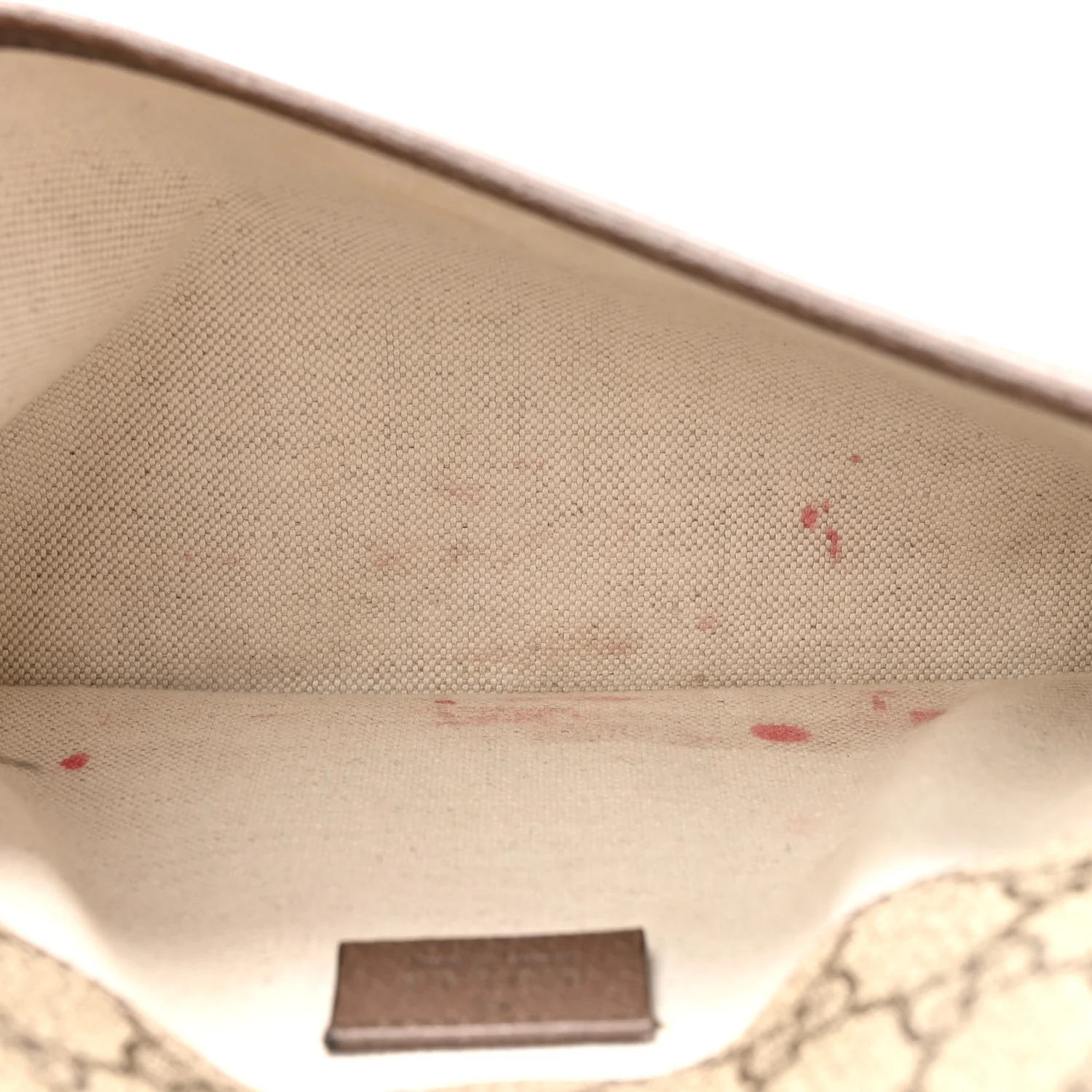 GG Supreme Monogram Neo Vintage Web Belt Bag Brown - Image 5