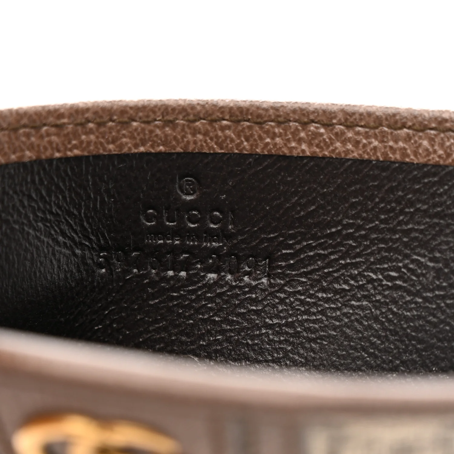 GG Supreme Monogram Ophidia Card Holder Brown - Image 6